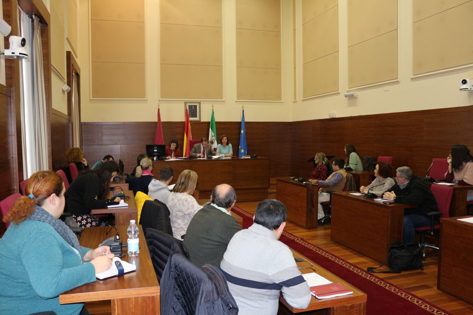 Un momento de la celebración del primer Consejo Local de Salud de este periodo.