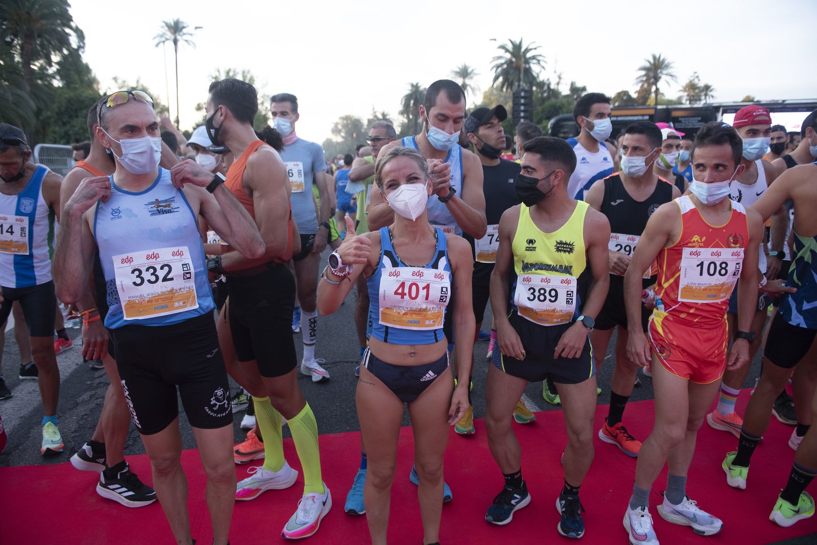 El Medio Maratón de Sevilla 2021, en imágenes