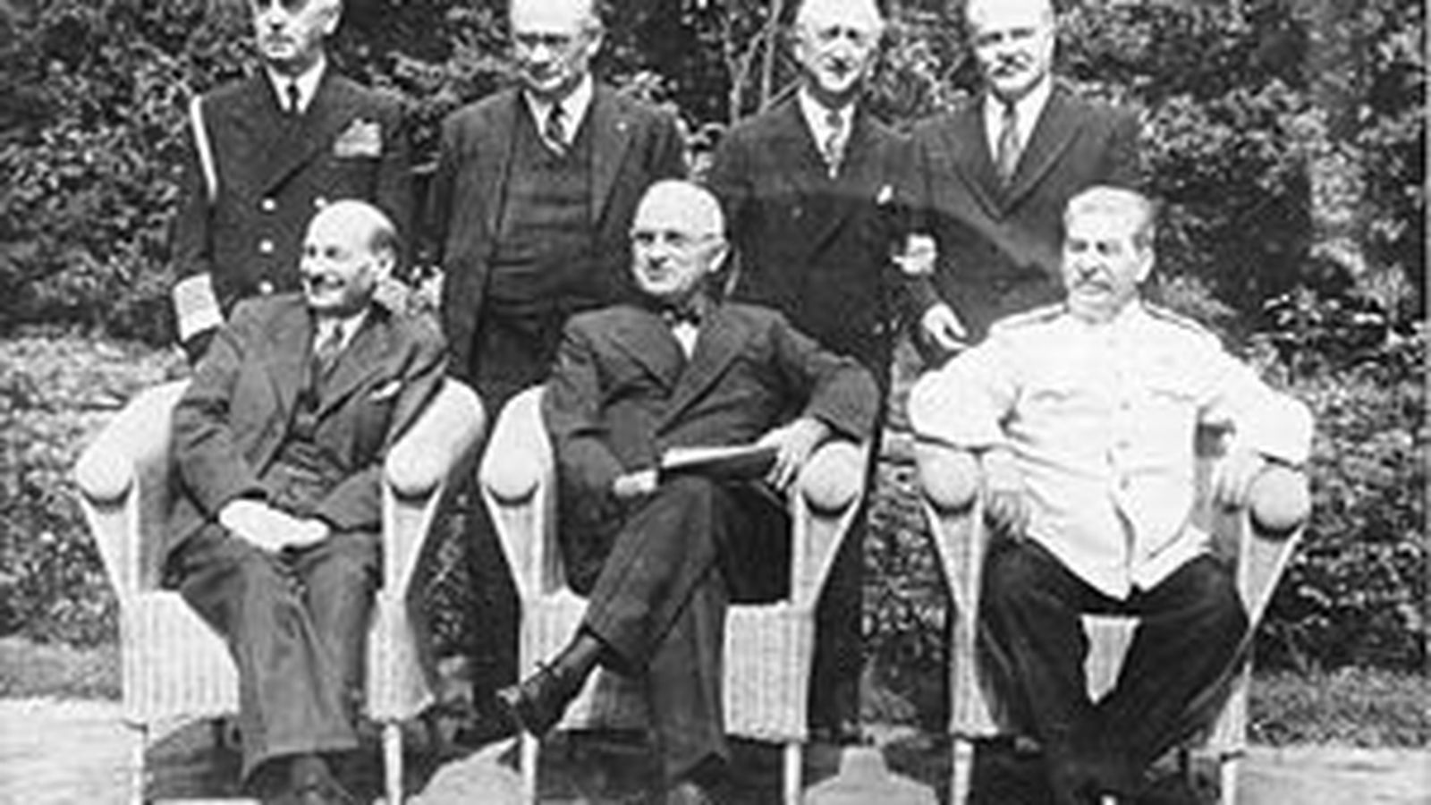 Los 7 de la Conferencia de Postdam.