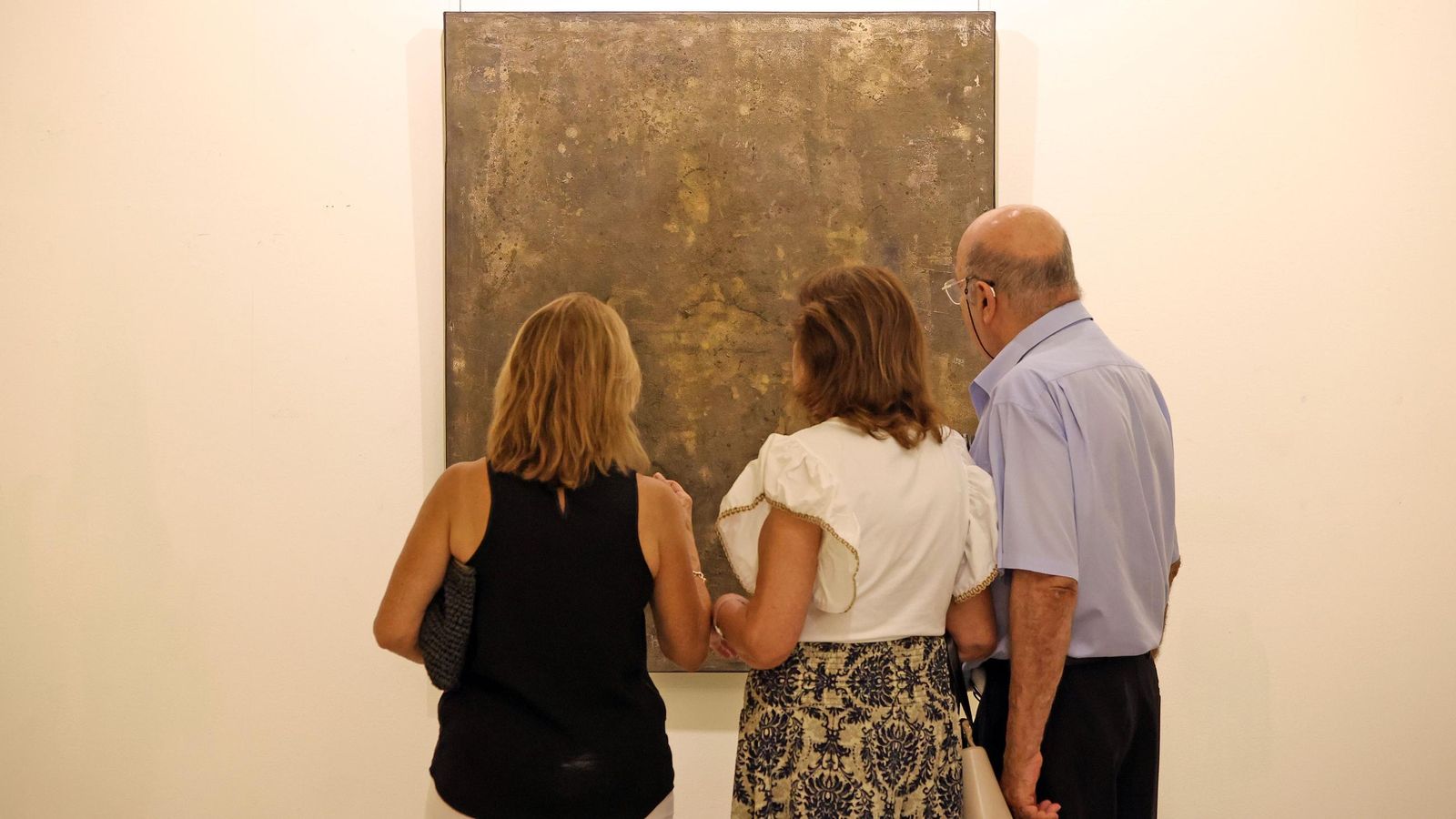 Imágenes de la exposición ‘Cádiz, viento, mar y vino’ de la artista Mariola Naranjo en los Claustros de Santo Domingo de Jerez