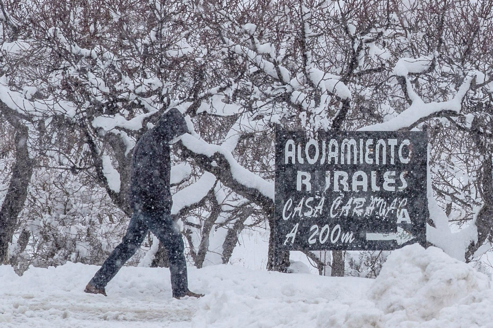 Las imágenes blancas que ha dejado la nieve en toda España