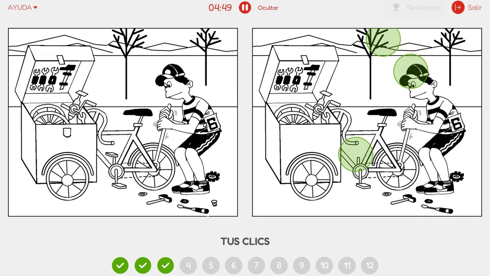 Encuentra las 8 diferencias en el reto diario de Diario de Sevilla.