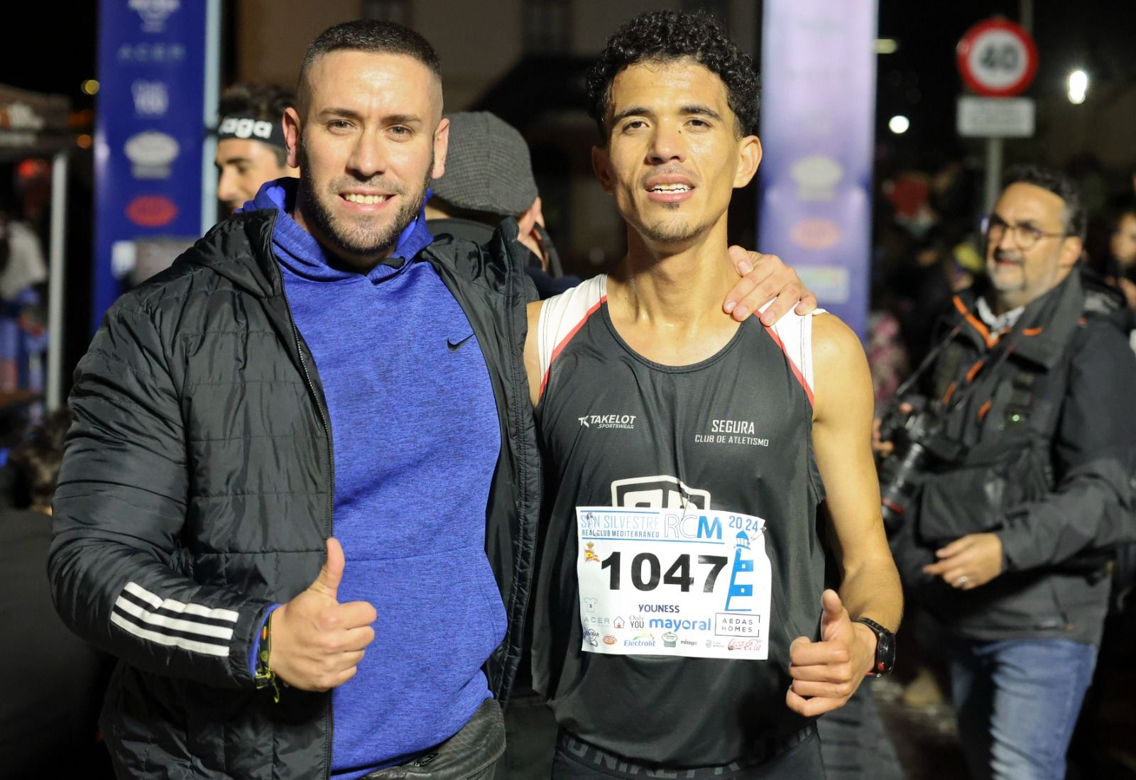 Las fotos de la San Silvestre del Real Club Mediterráneo en Málaga