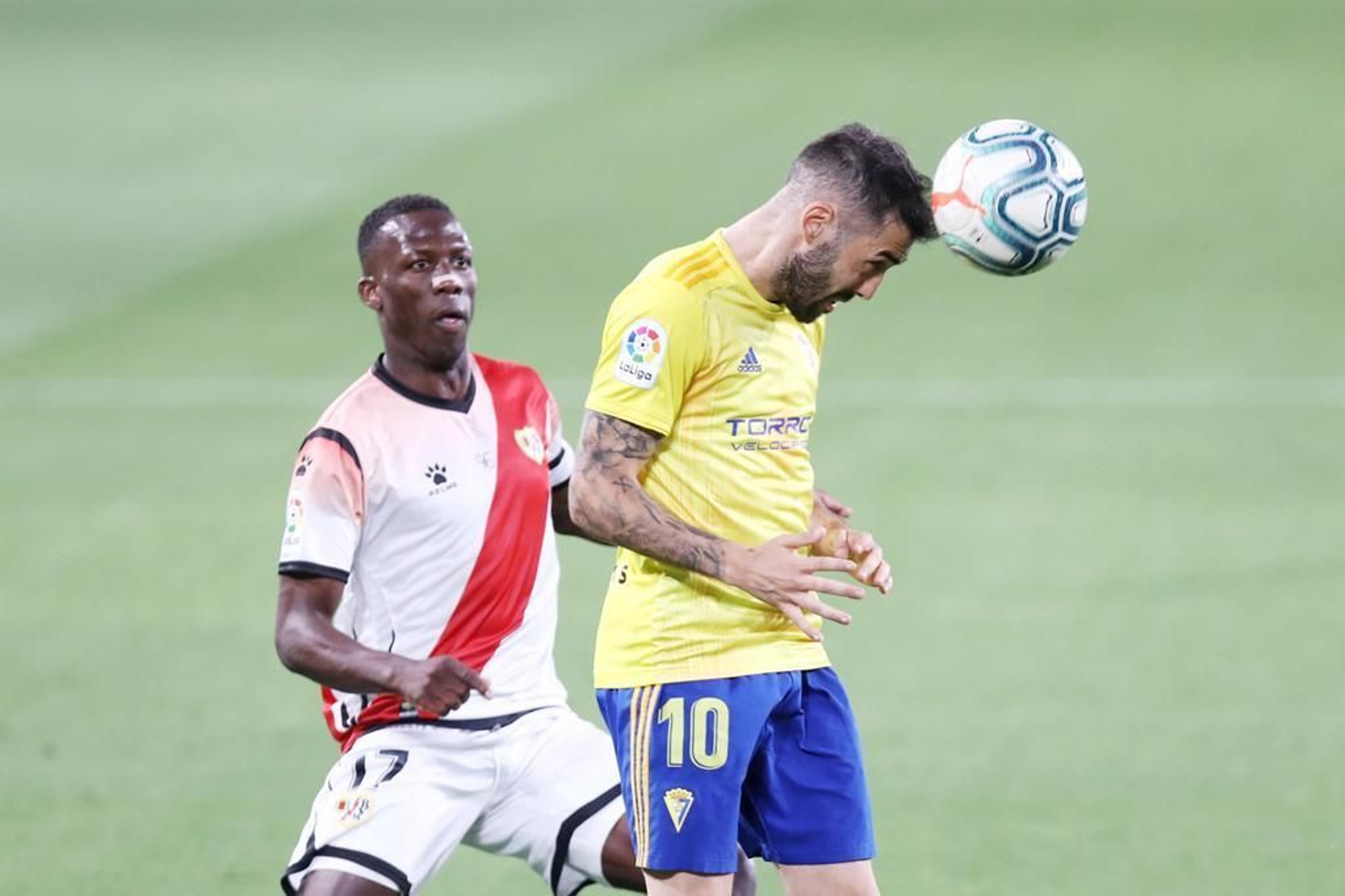 Las imágenes del Cádiz-Rayo Vallecano