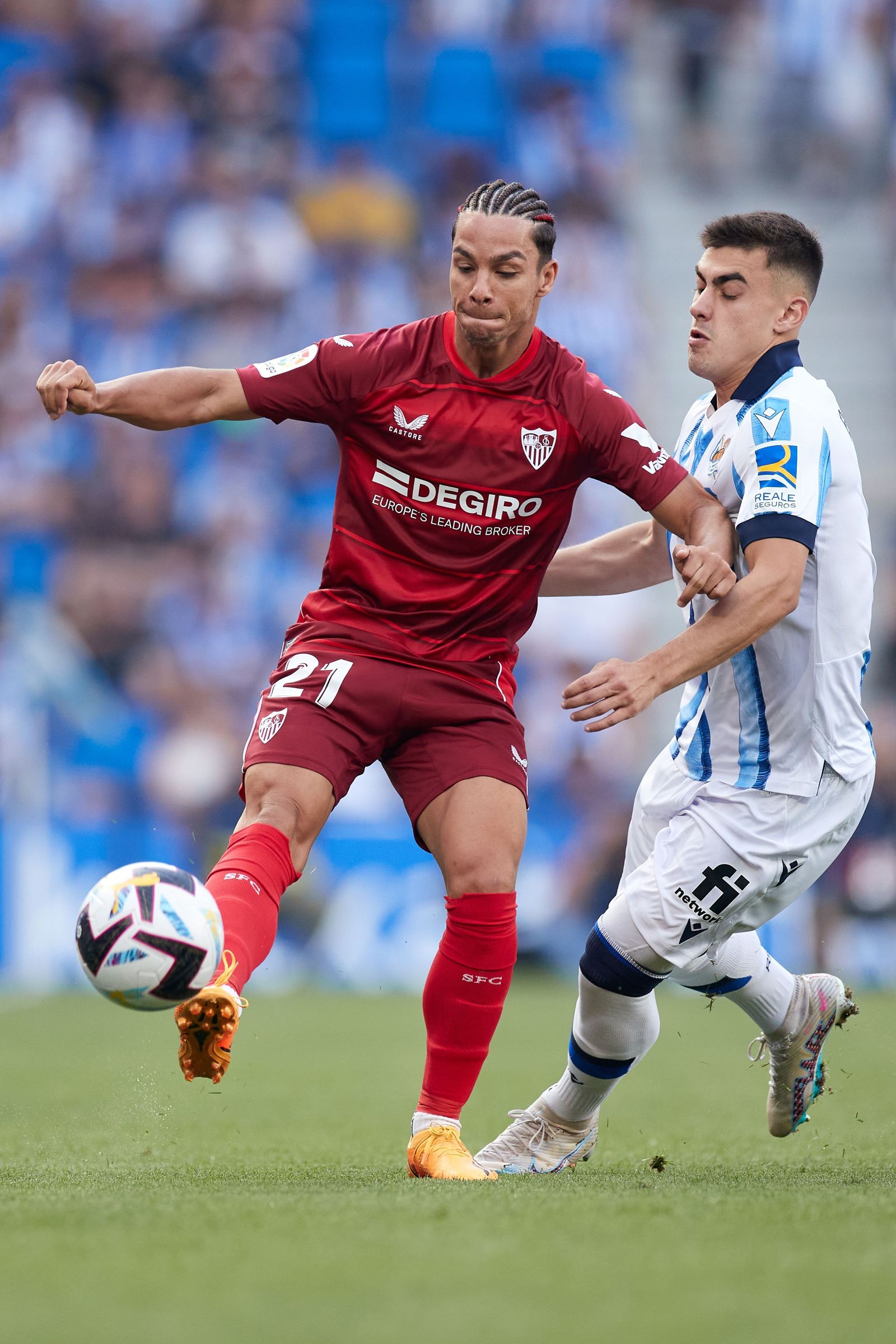 Las fotos del Real Sociedad - Sevilla