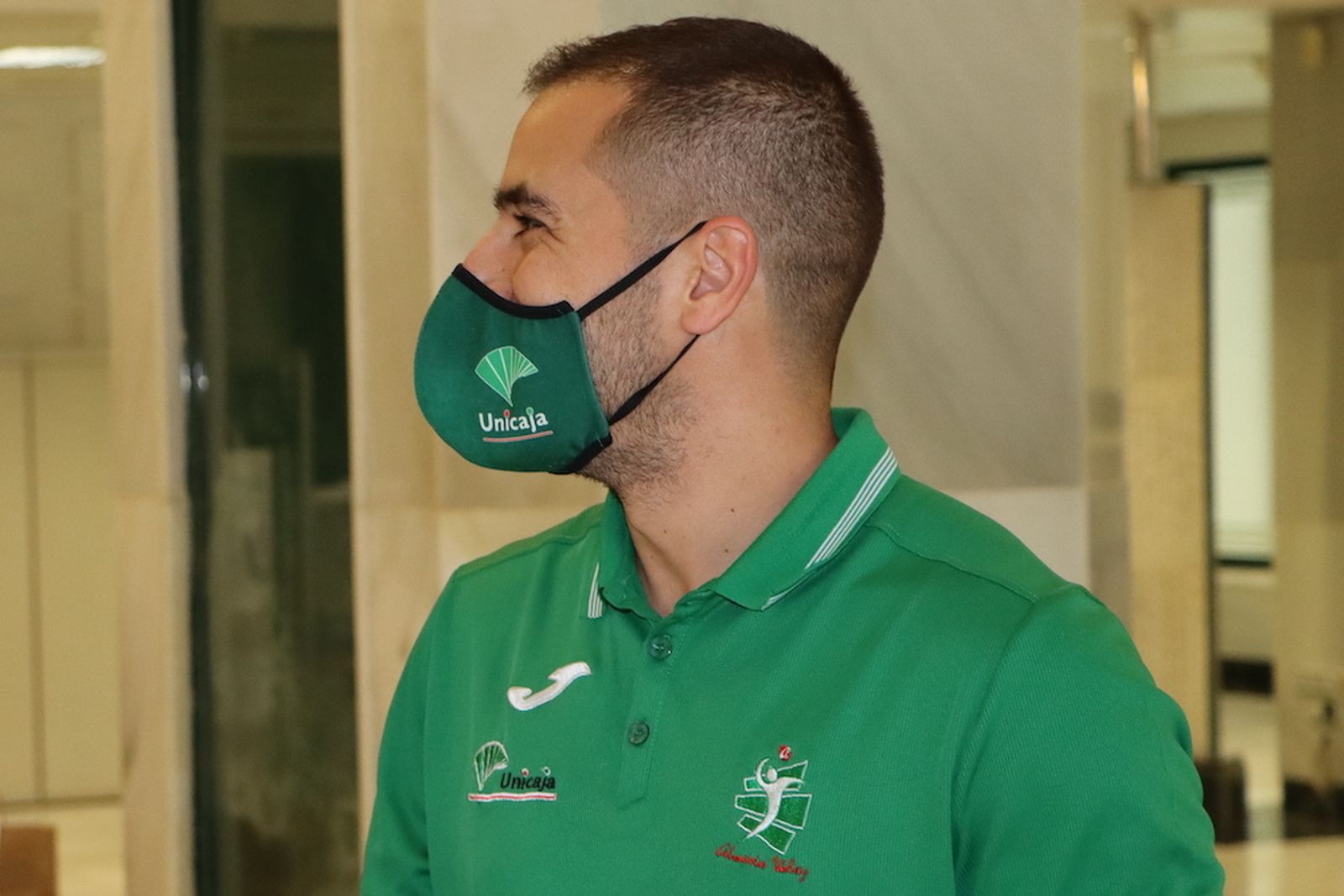 Jorge Soriano, fisio de Unicaja Costa de Almería.