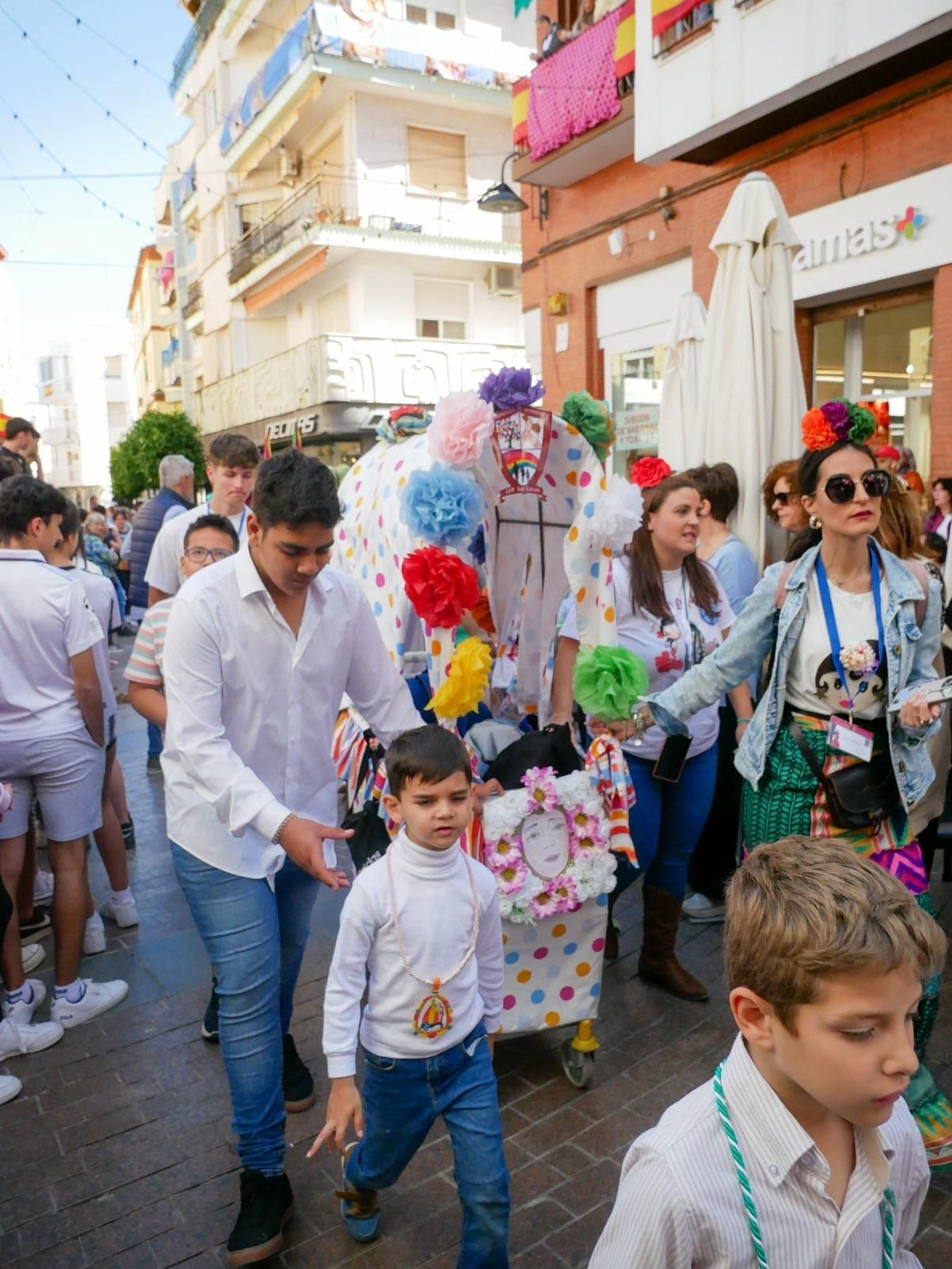 En imágenes: Romería escolar en los centros educativos de Andújar