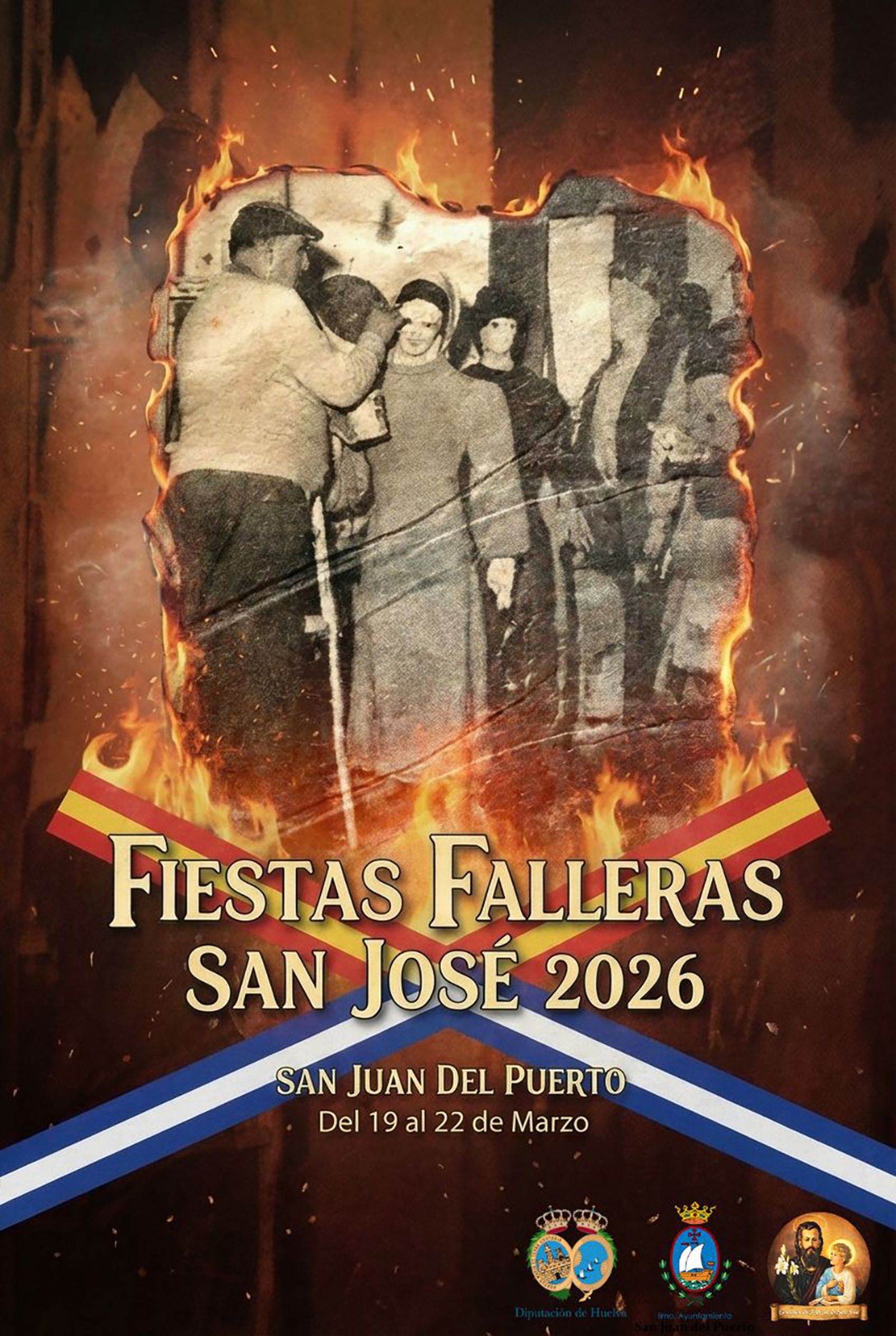 Cartel de las Fiestas Falleras en honor a San José 2026