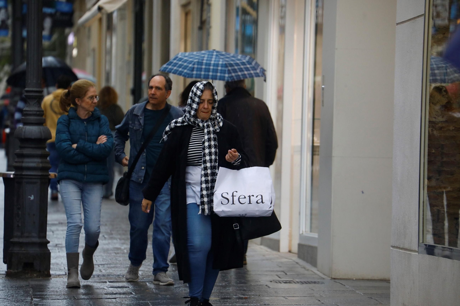 El paso de la borrasca Claudia por Córdoba