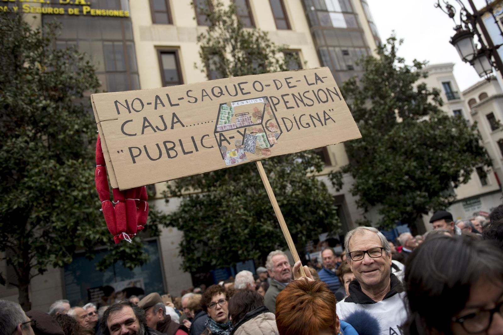 Manifestación en Granada el pasado mes de marzo.