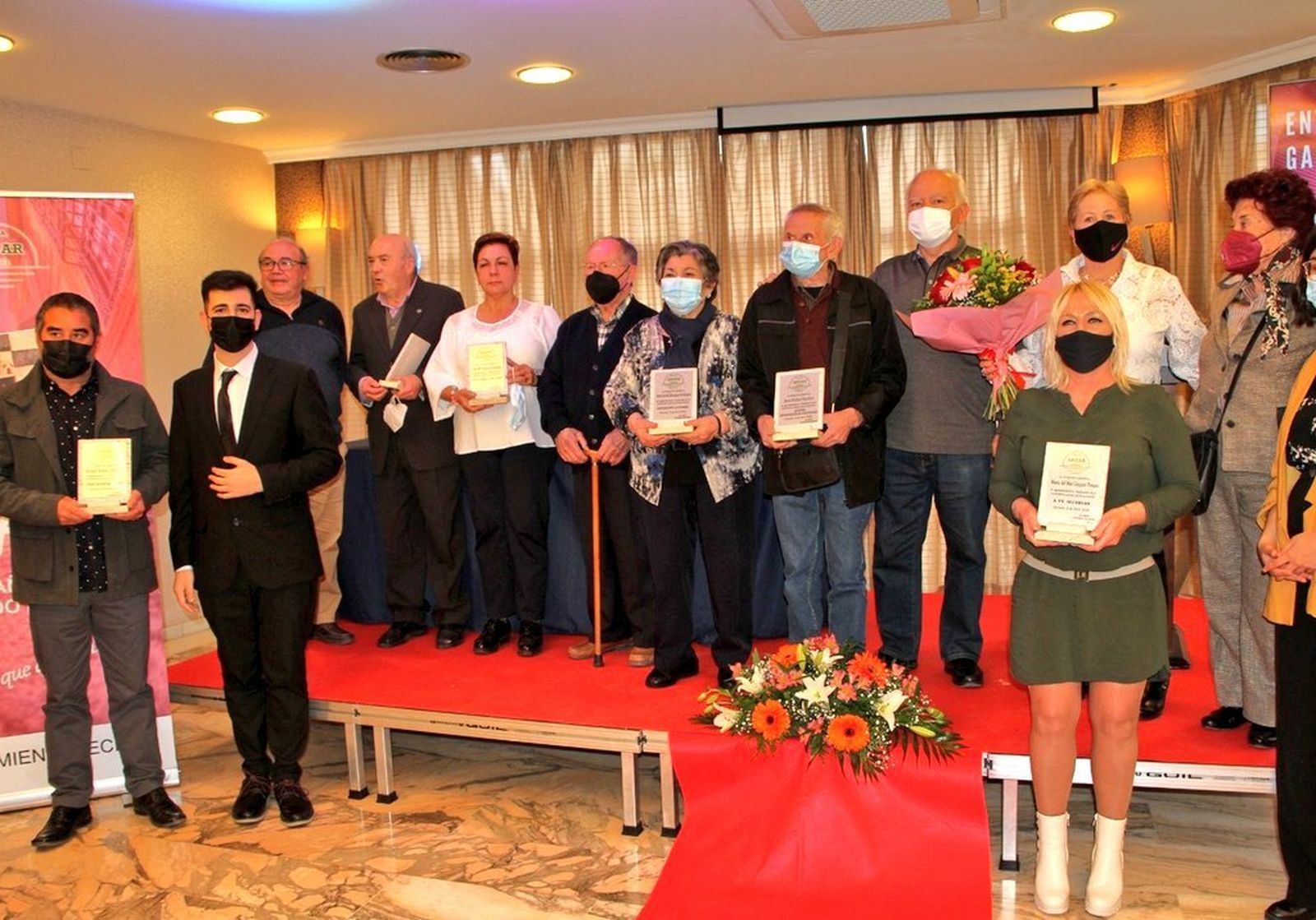 Galardonados por Fava ARGAR en su 45 aniversario.