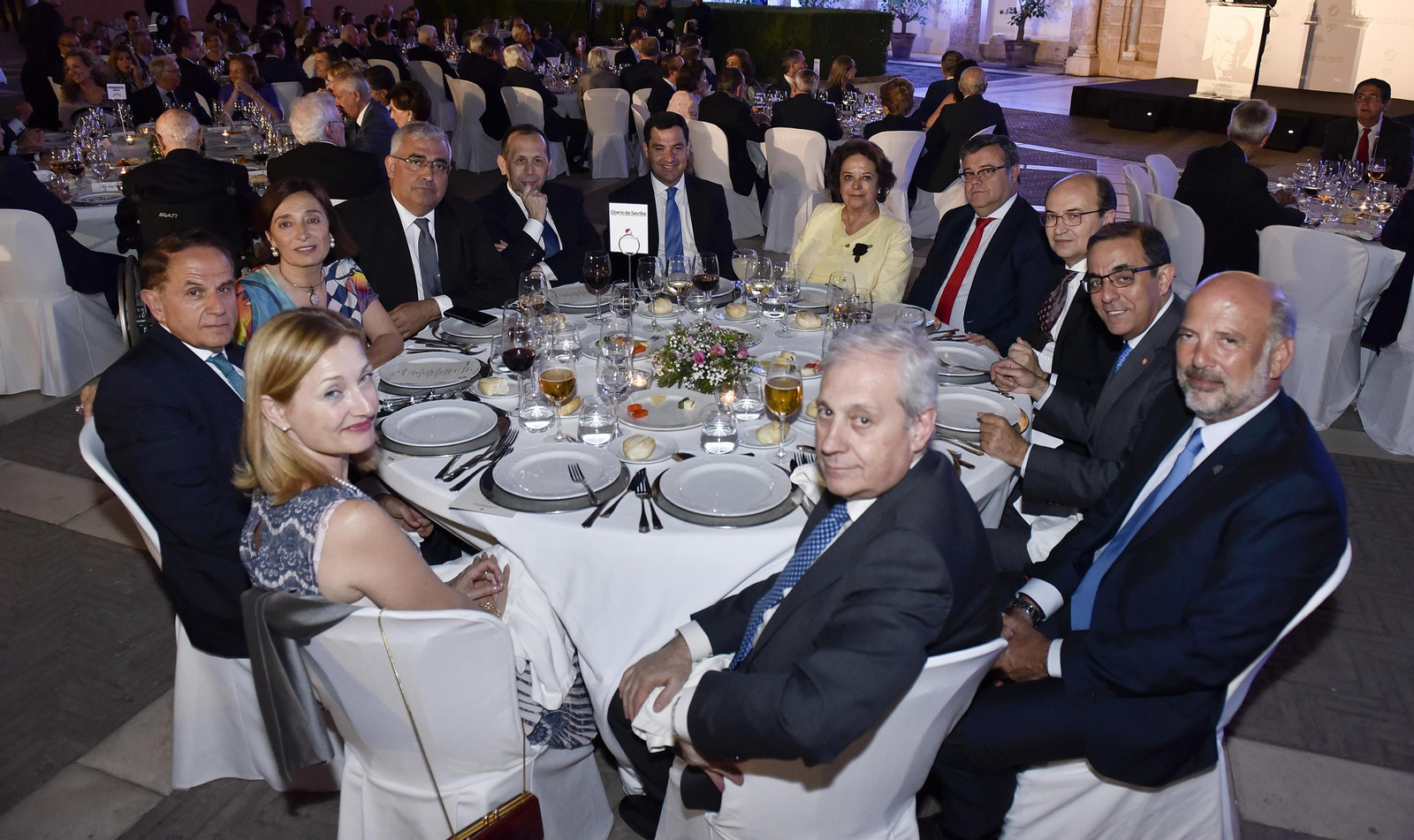 Concepción Horgue, Antonio Pascual, Pilar García, Antonio Ramírez de Arellano, José Antonio Carrizosa, Juan Manuel Moreno Bonilla, Carmen Castreño, Faustino Valdés, José Castro, Miguel Ángel Castro, Ricardo Gil-Toresano y Antonio Dorado.