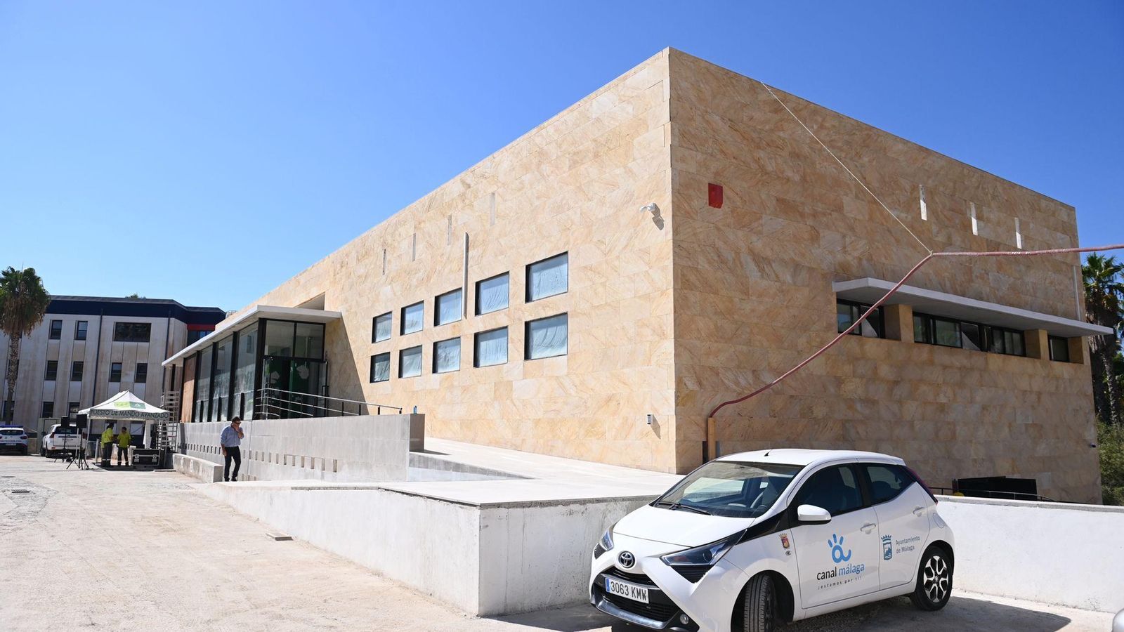 Edificio en la calle Severo Ochoa del PTA que será sede del 112 en otoño.