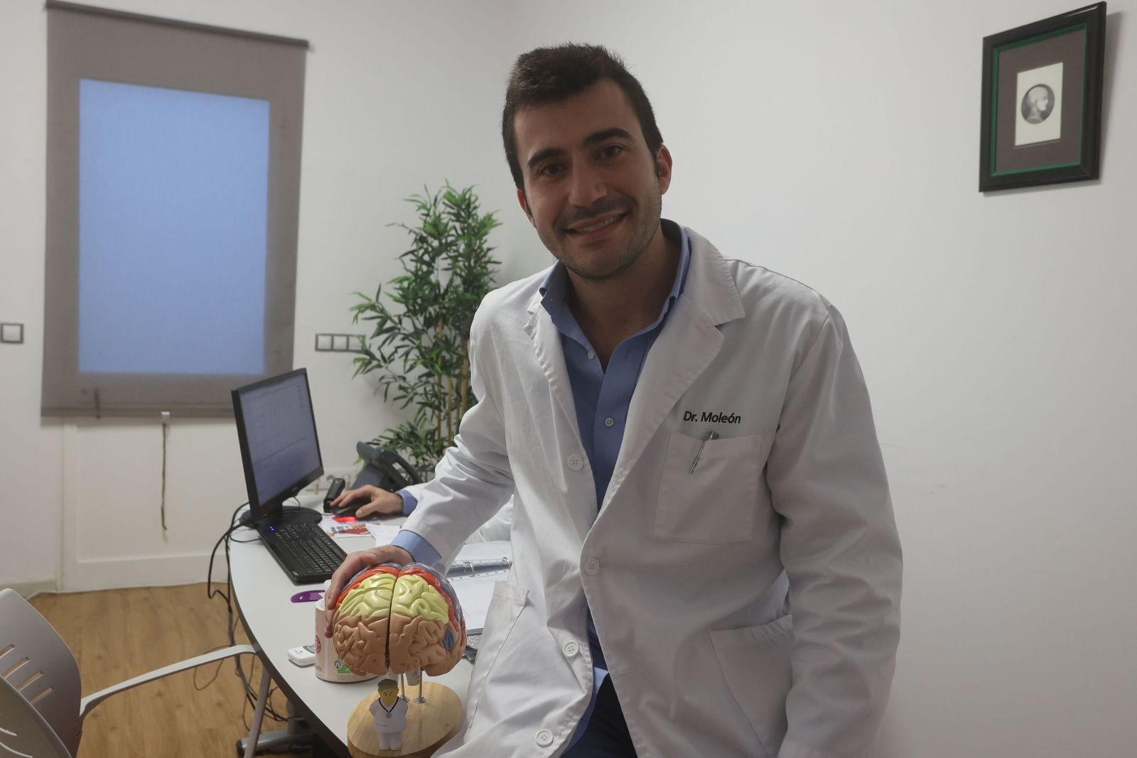 El psiquiatra Álvaro Moleón, en una imagen reciente.