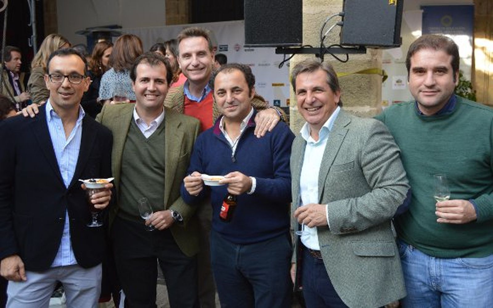 Federico Joly, Tacho Enriquez, Carlos Lacave, Jaime Arias, Pedro Benítez y Alberto Orte.

Foto: Ignacio Casas de Ciria