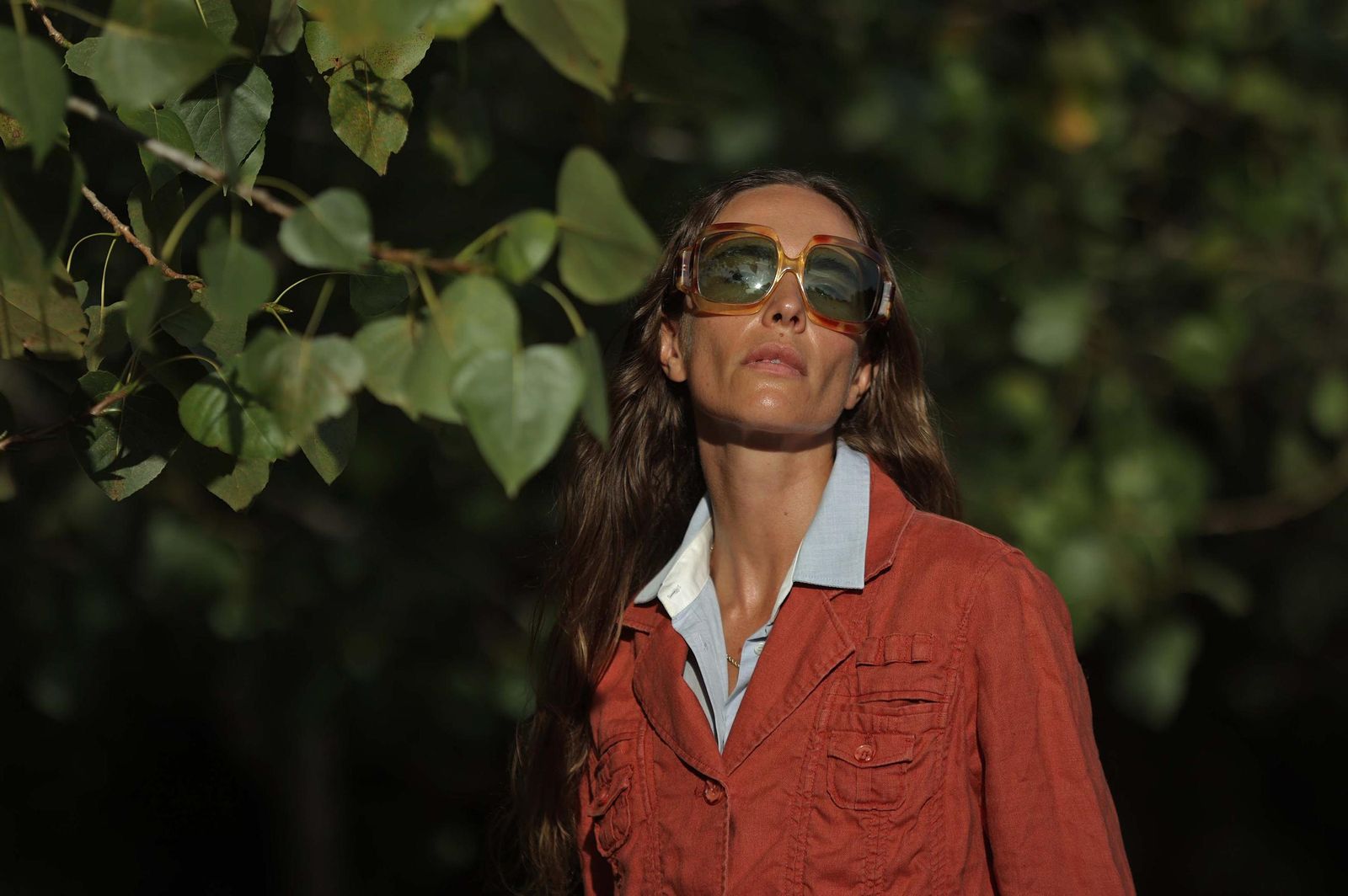 Fotos de Brisa Fenoy en la zona de Getares en Algeciras