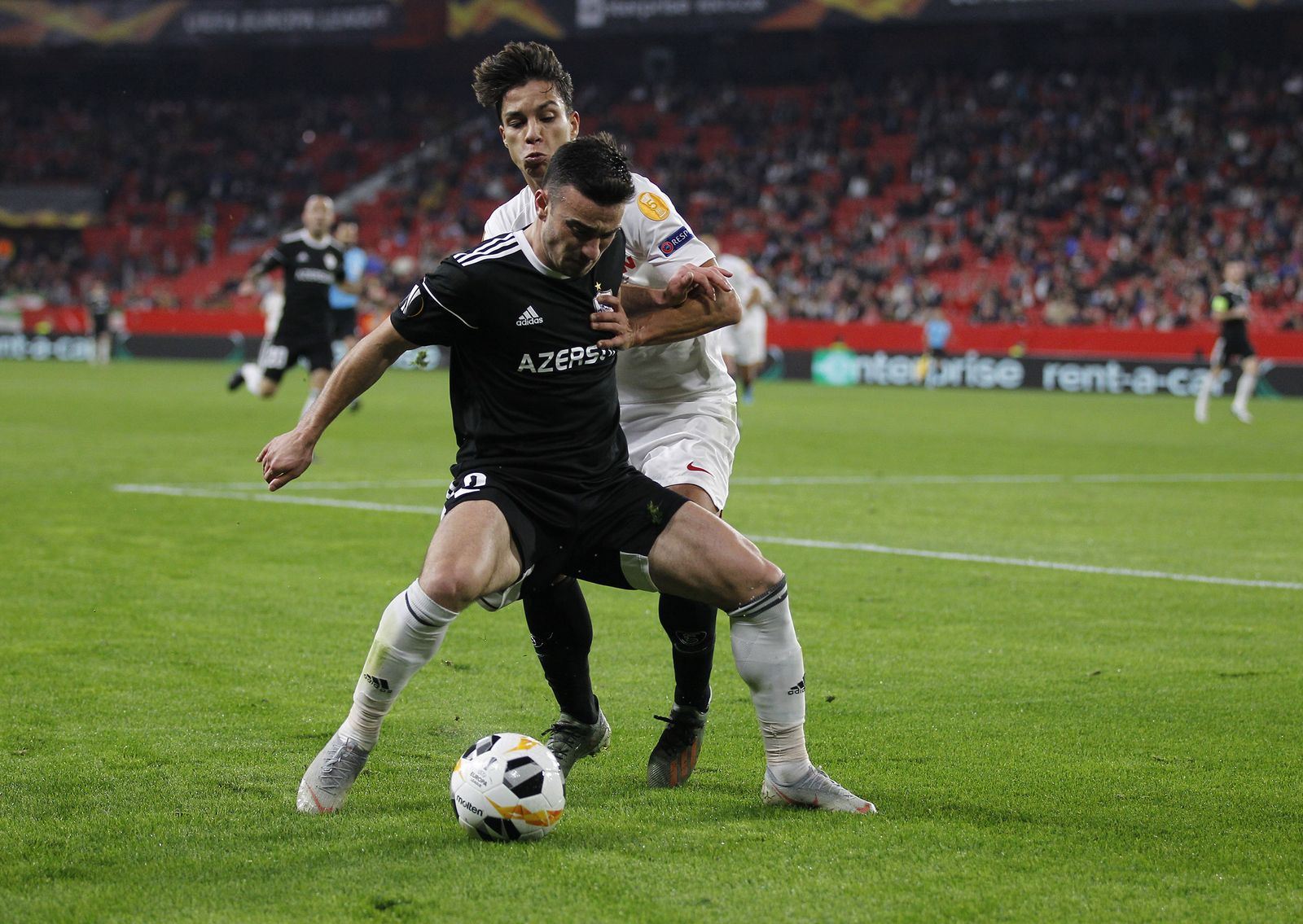 La imágenes del Sevilla fc-Qarabag Fk