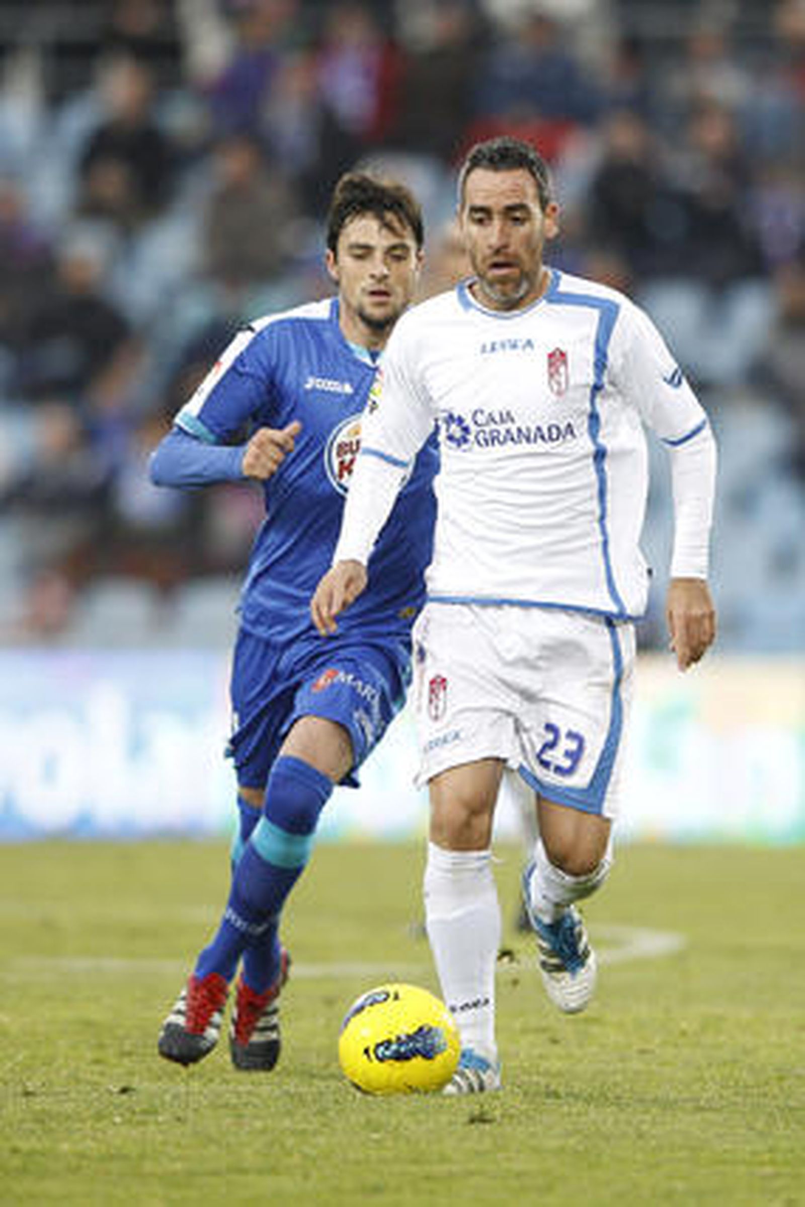 El Granada se trae una derrota injusta de Getafe (1-0). / LOF