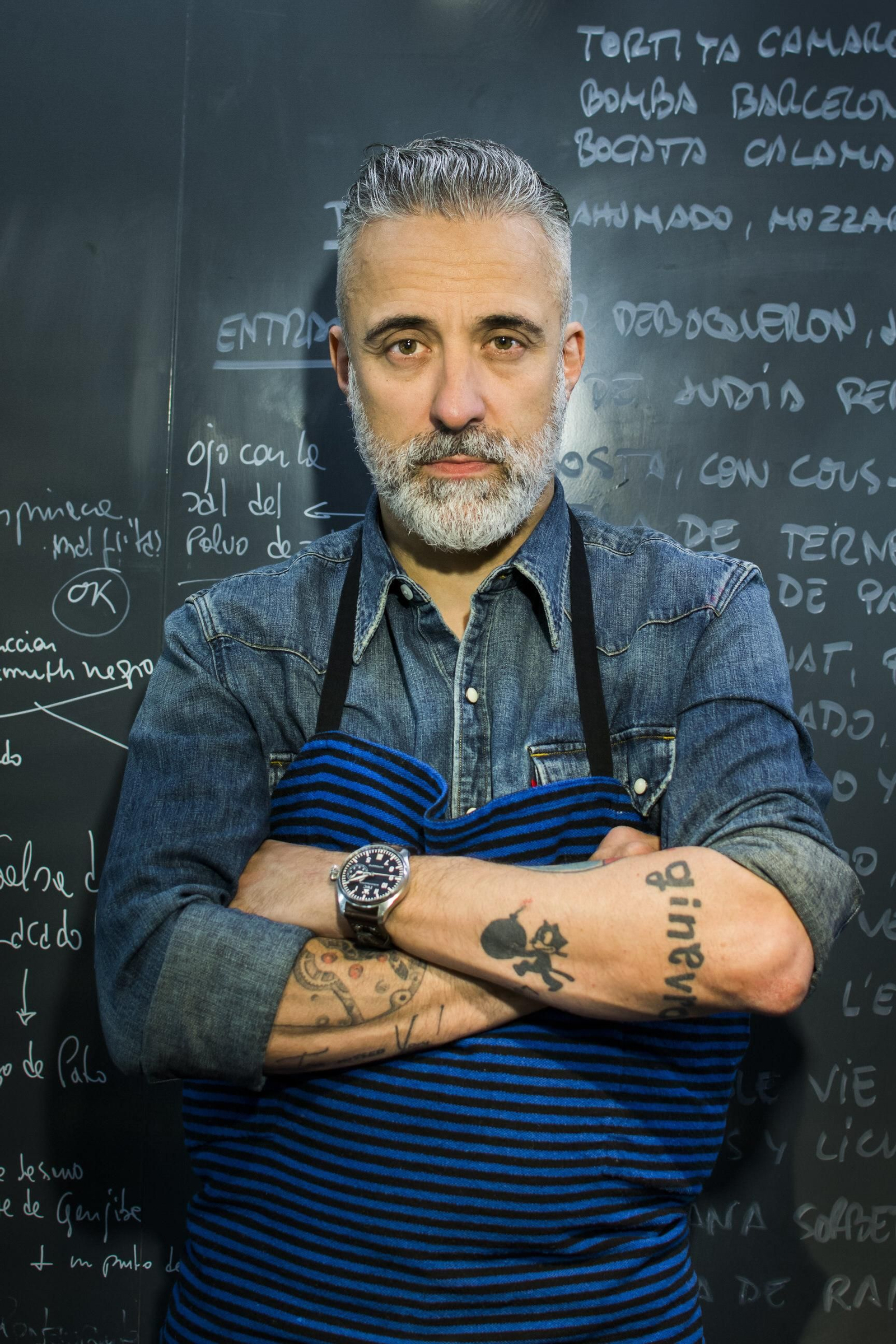 Arola, en su época de éxito, cuando era un chef reputado.