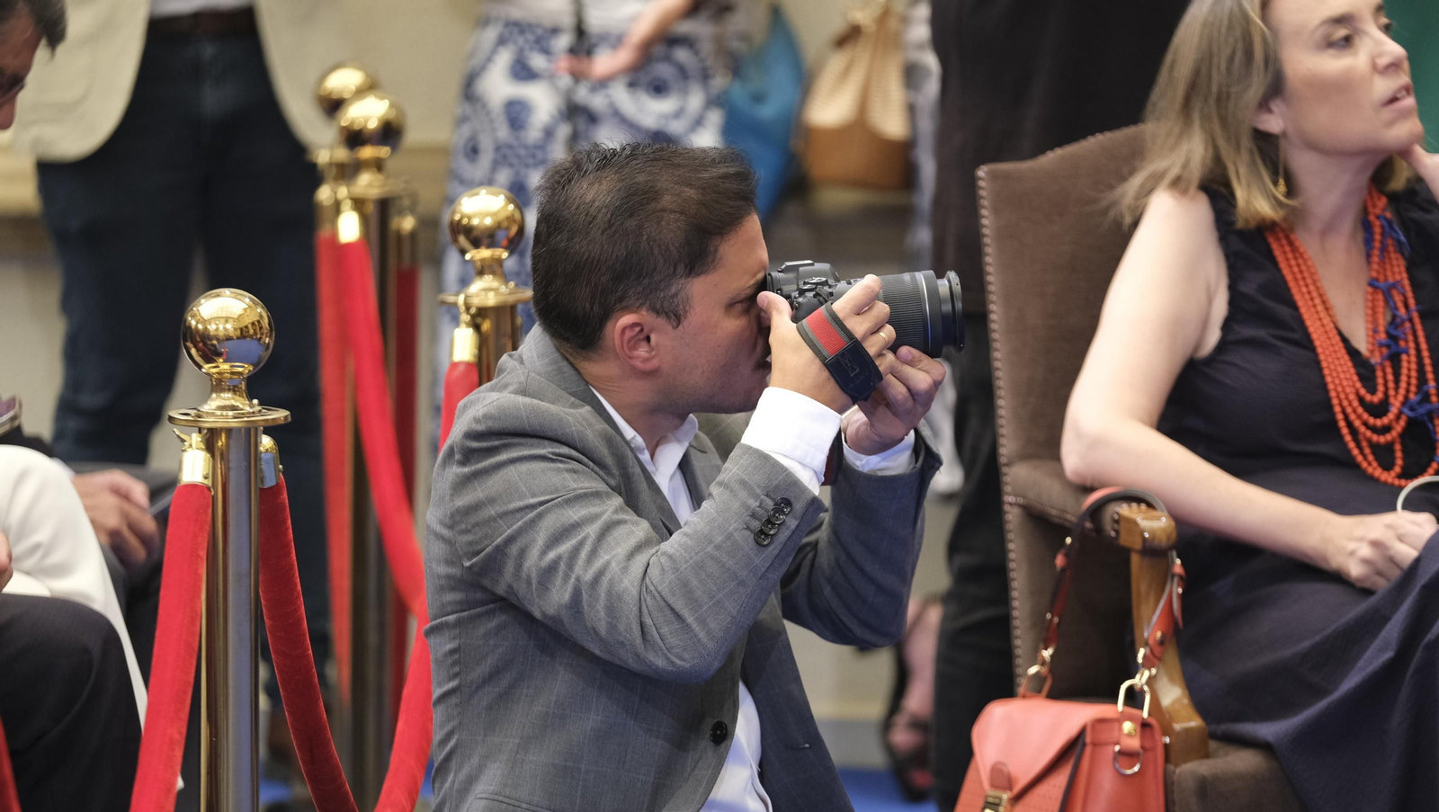 Imágenes del acto de constitución de la Diputación de Almería