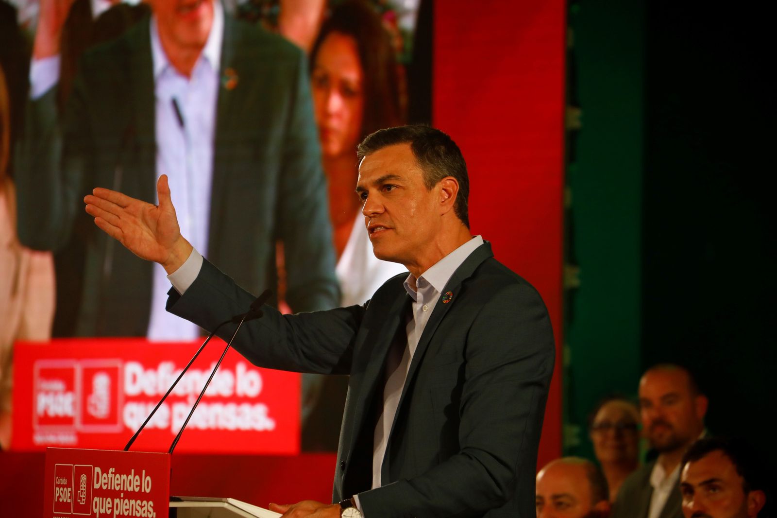 La visita de Pedro Sánchez a Córdoba, en imágenes