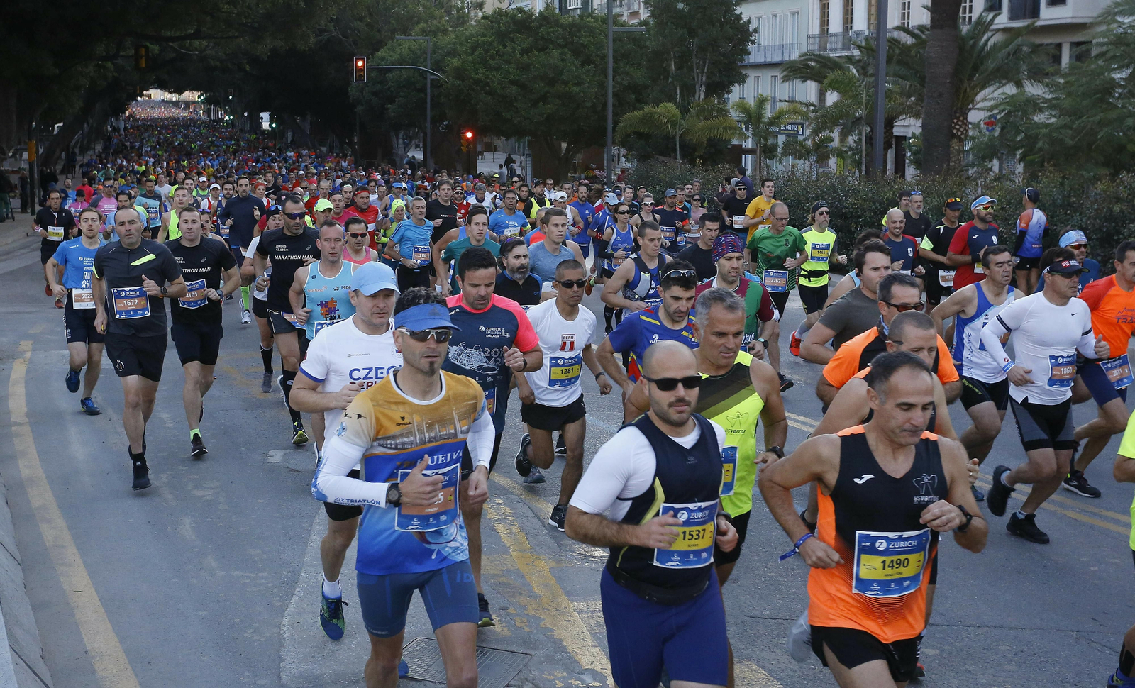 Las fotos del Maratón de Málaga 2019