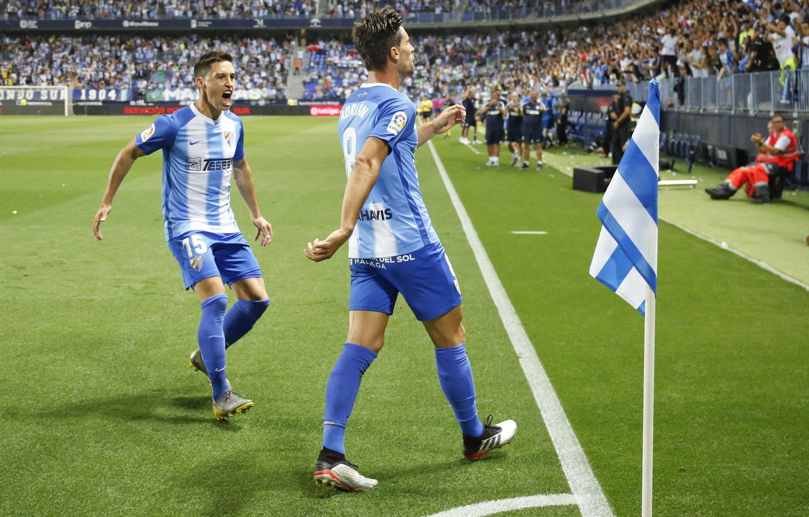 Las fotos del Málaga CF - Zaragoza