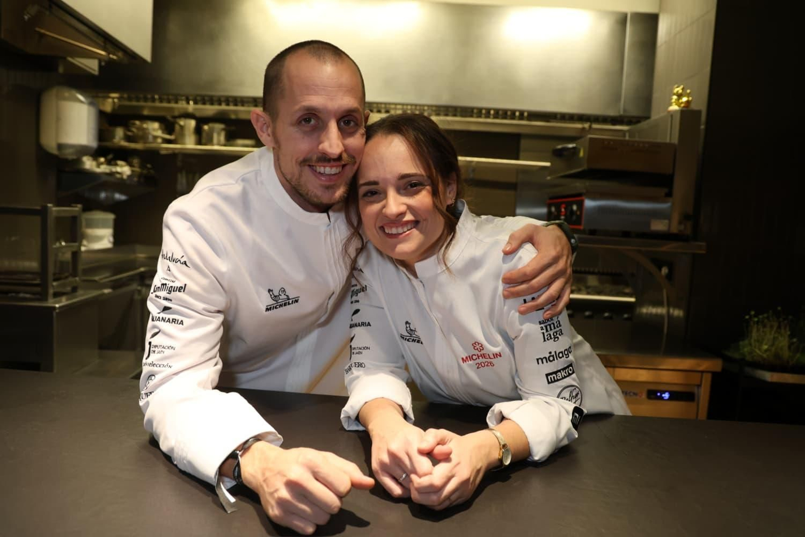 Diego Aguilar y Cristina Cánovas.