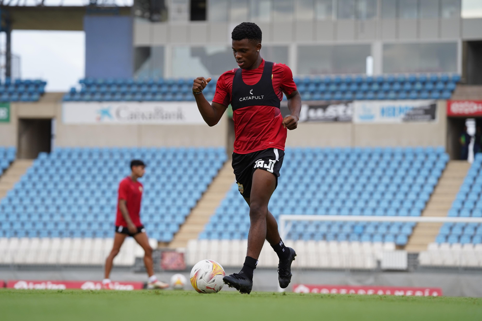 Fotogalería del entrenamiento del Almería, jueves 19