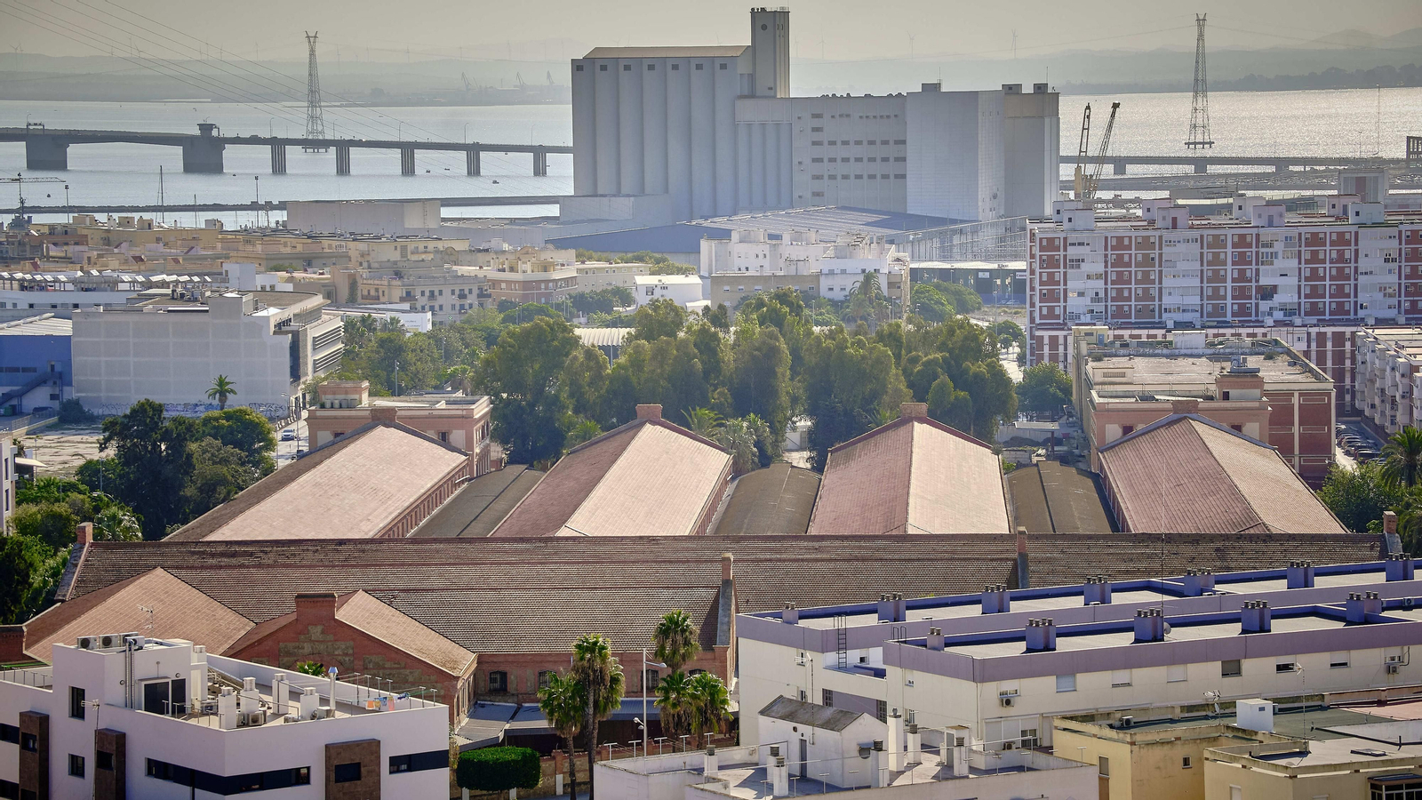 Vista desde la azotea del edificio Vistahermosa.