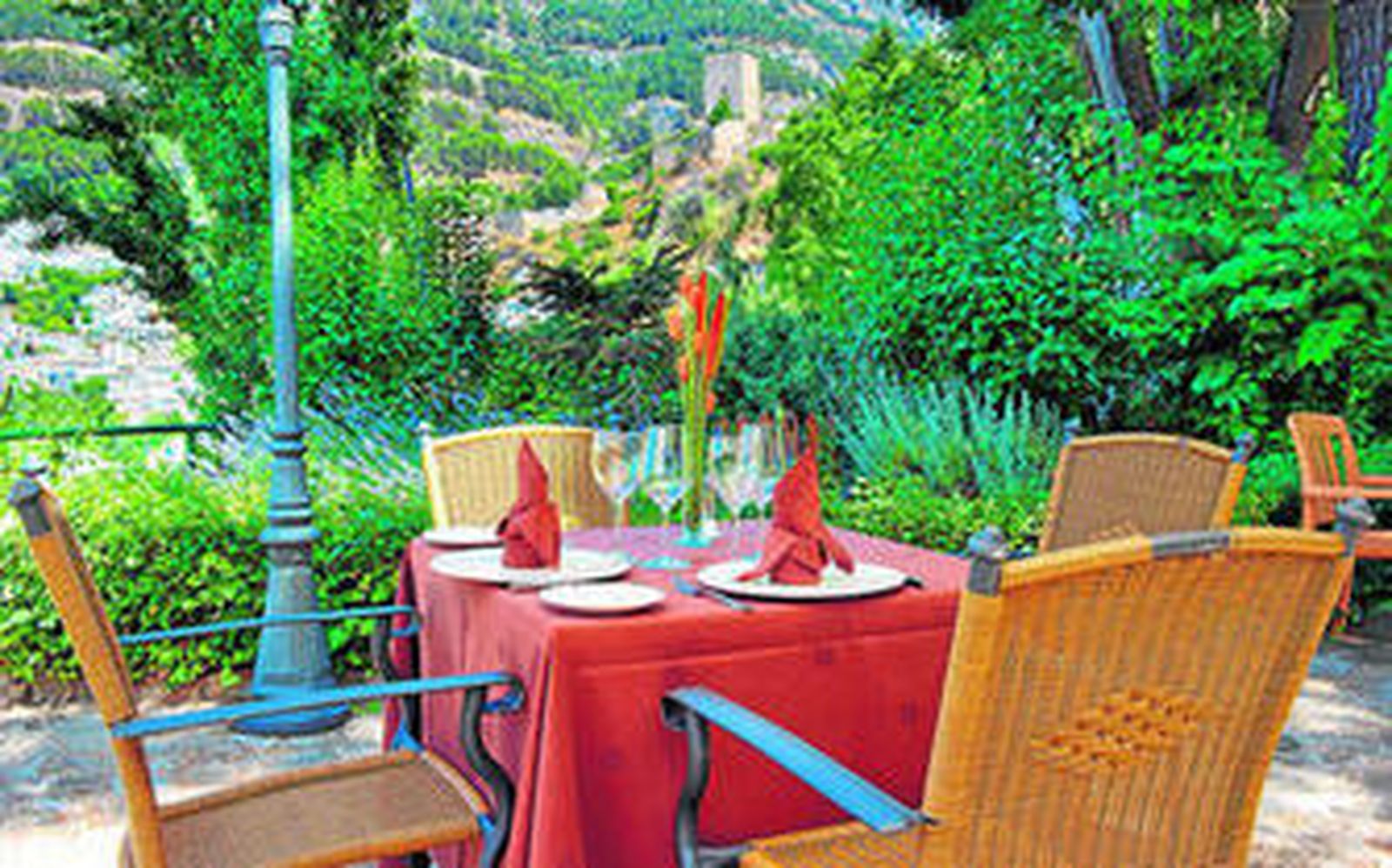 Los hoteles Villas de Andalucía están enclavados en espacios naturales, integrados totalmente en el paisaje.