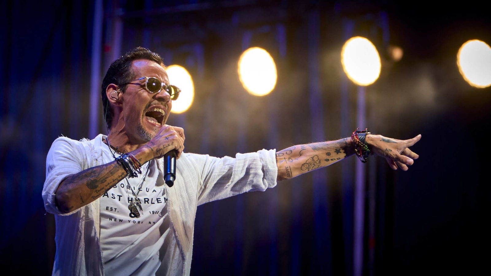 Concierto de Marc Anthony en el CMF deChiclana