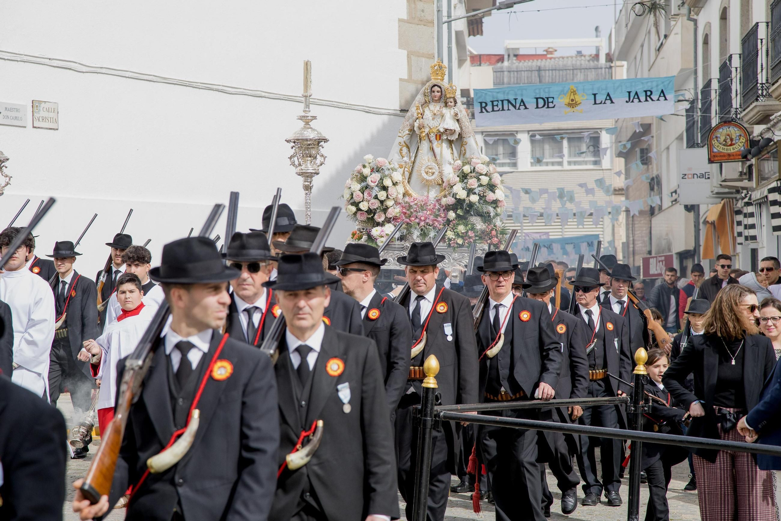 Las imágenes de la procesión de la Virgen de Luna en Pozoblanco