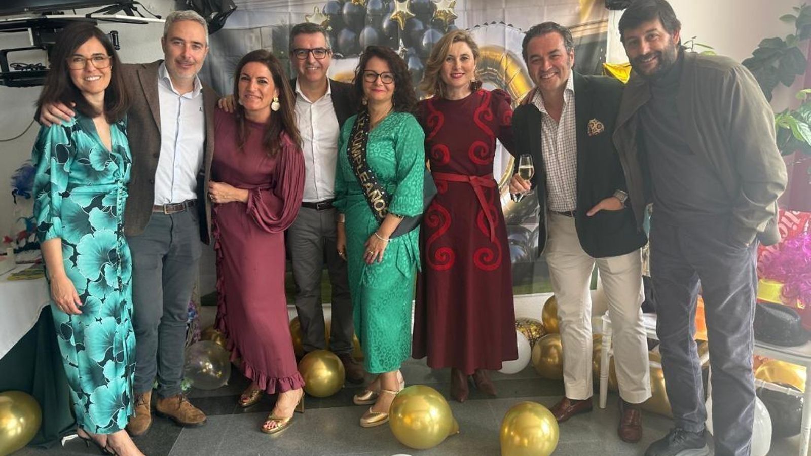 María José Benítez, Jesús Rosety, Belén Rasco, Jairo Pizarro, Patricia Micheo, Toñi Rodríguez, José Luis Palacios y Fabián Santana.