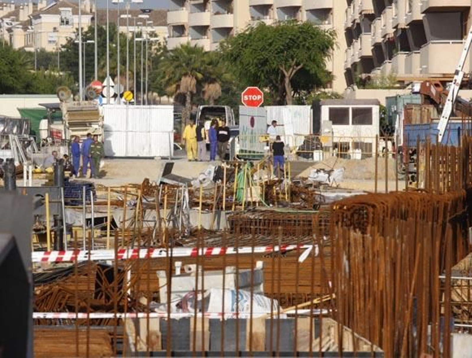 La huelga de la construcción paraliza obras "emblemáticas" como el Metro