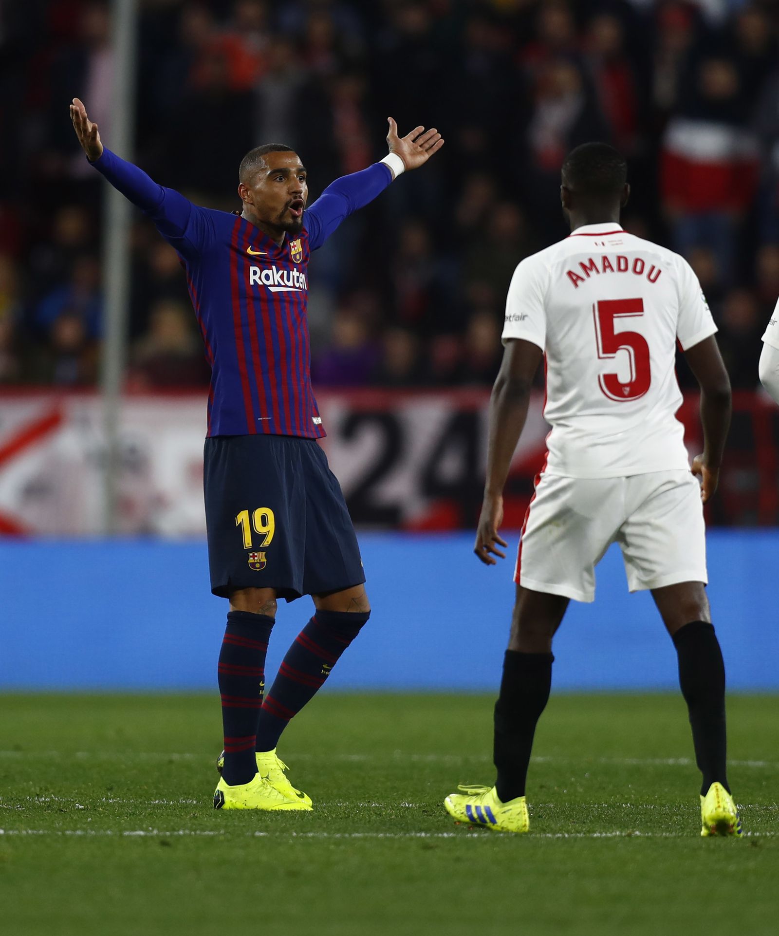 Las imágenes del Sevilla FC-Barcelona de Copa del Rey