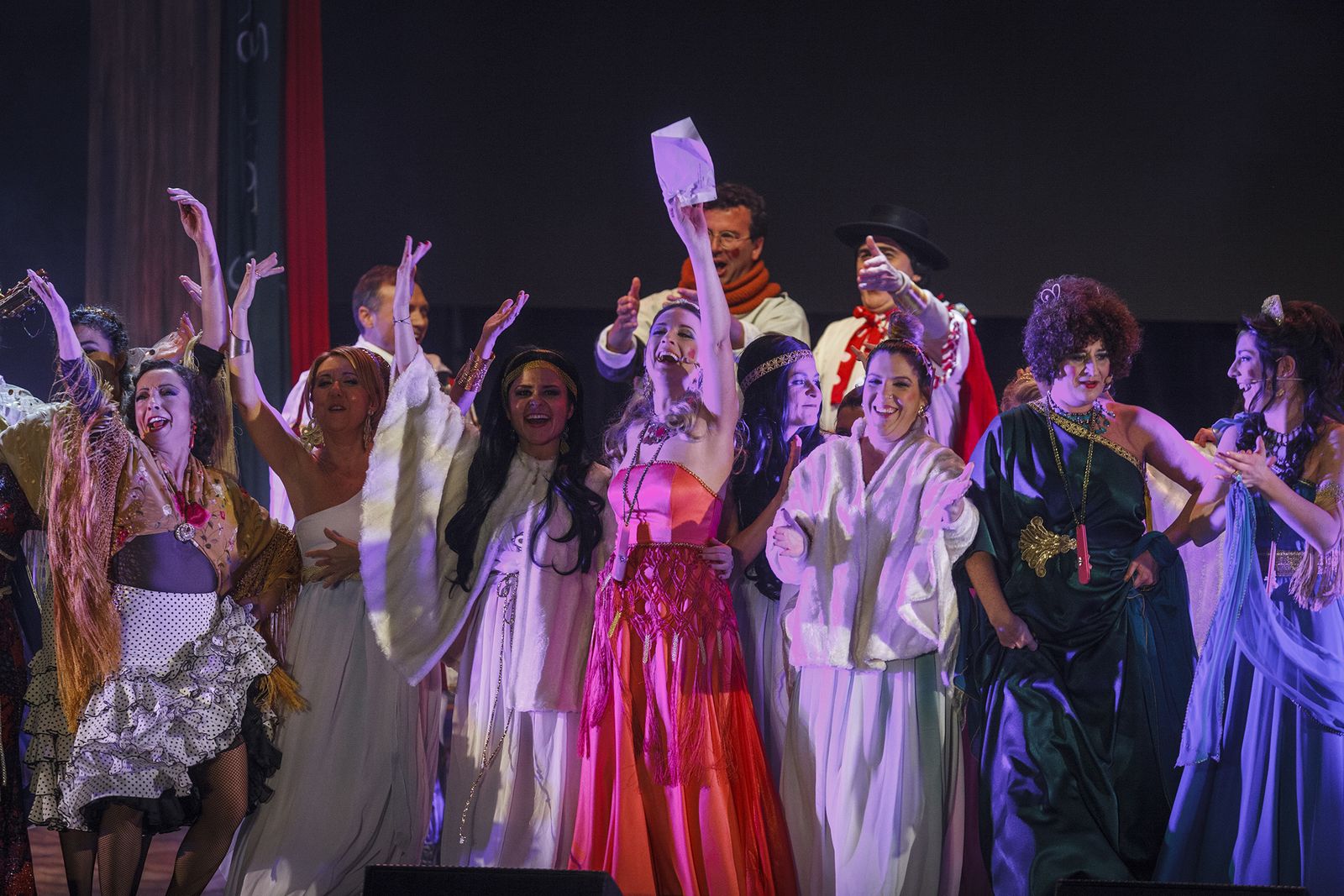 Las imágenes del pregón de Las Niñas de Cádiz