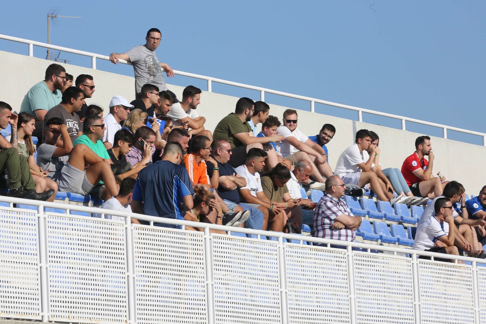 Imágenes del primer entrenamiento del  XerezDFC
