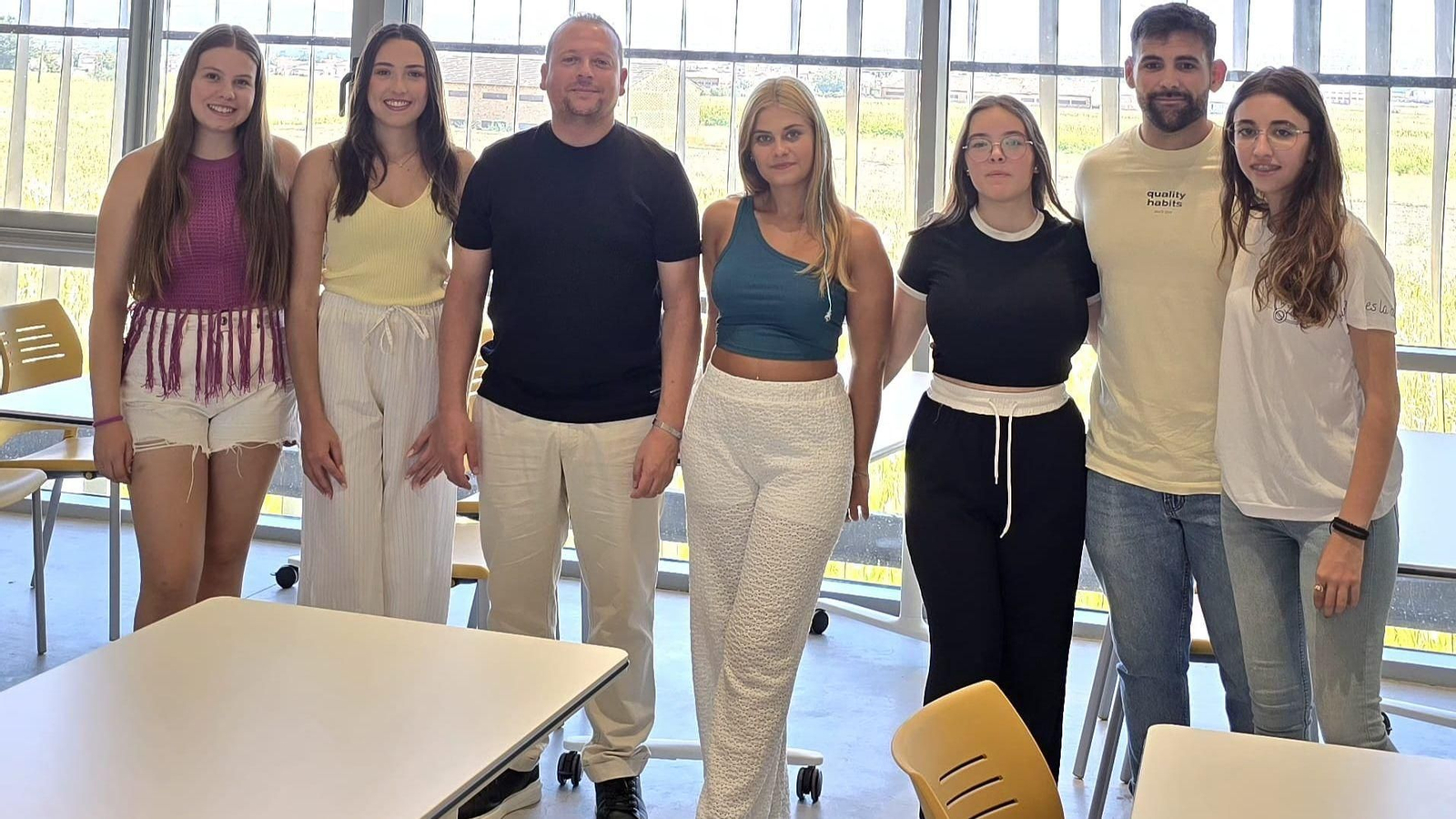 Integrantes de La asociación juvenil ‘Imparables’ de Cúllar Vega