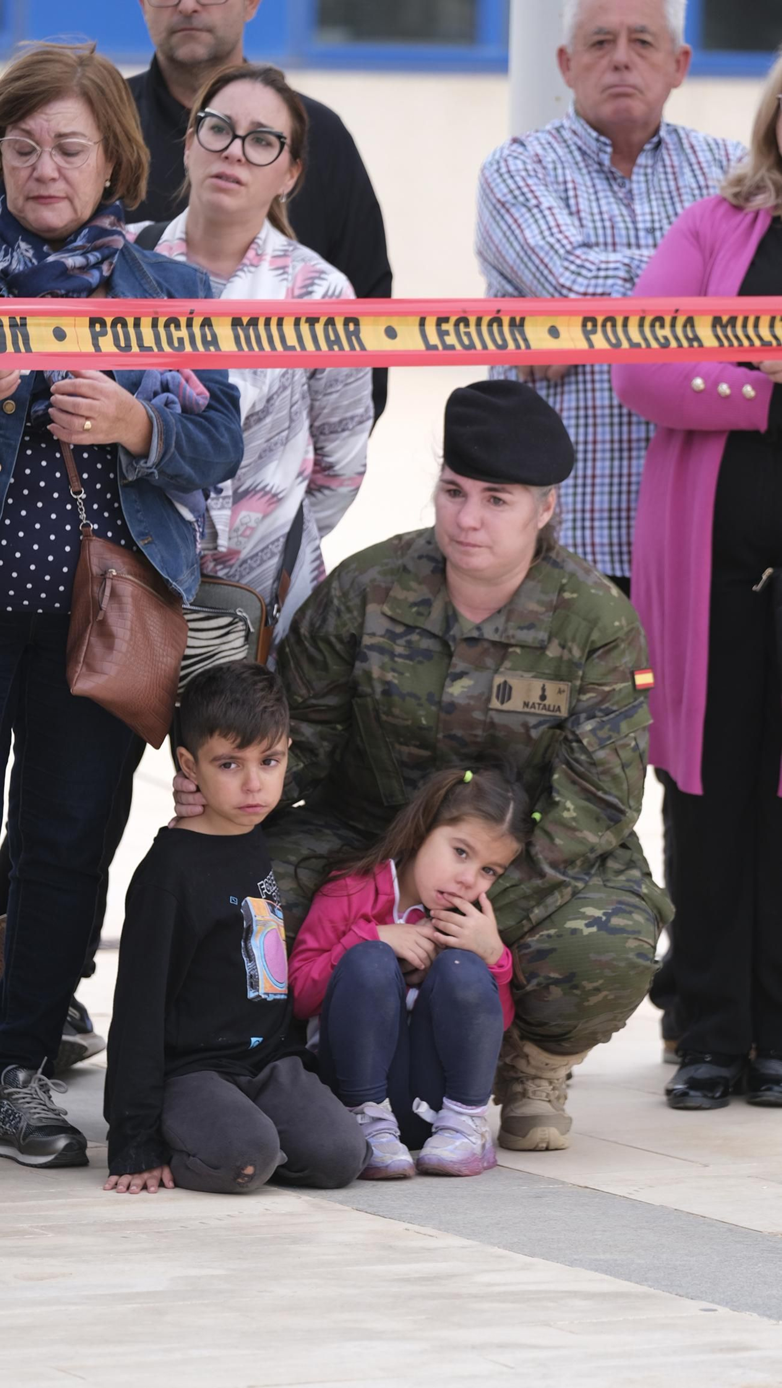 Imágenes de la salida del segundo contingente de La Legión con destino el Líbano