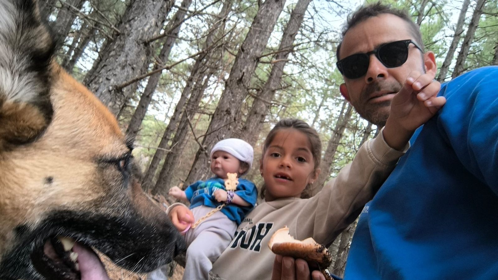 Participantes de las II Jornadas Micológicas de Bacares durante la recolección en la Sierra de Los Filabres