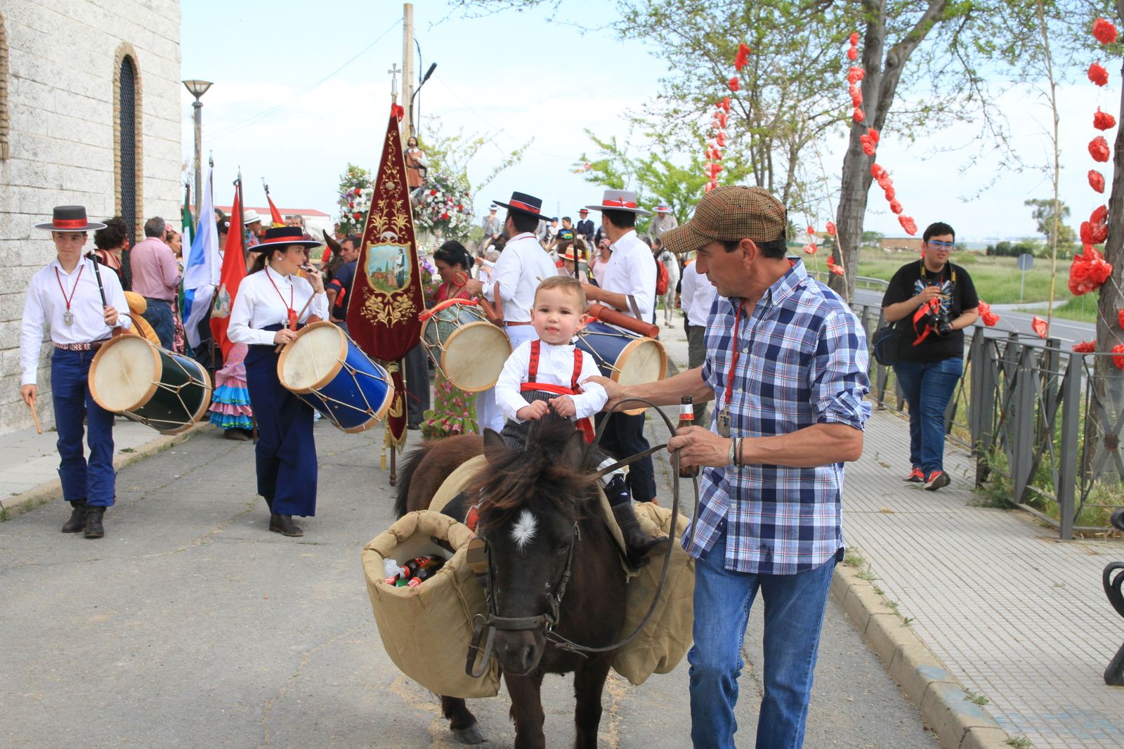 Imágenes de la romería de la Ribera