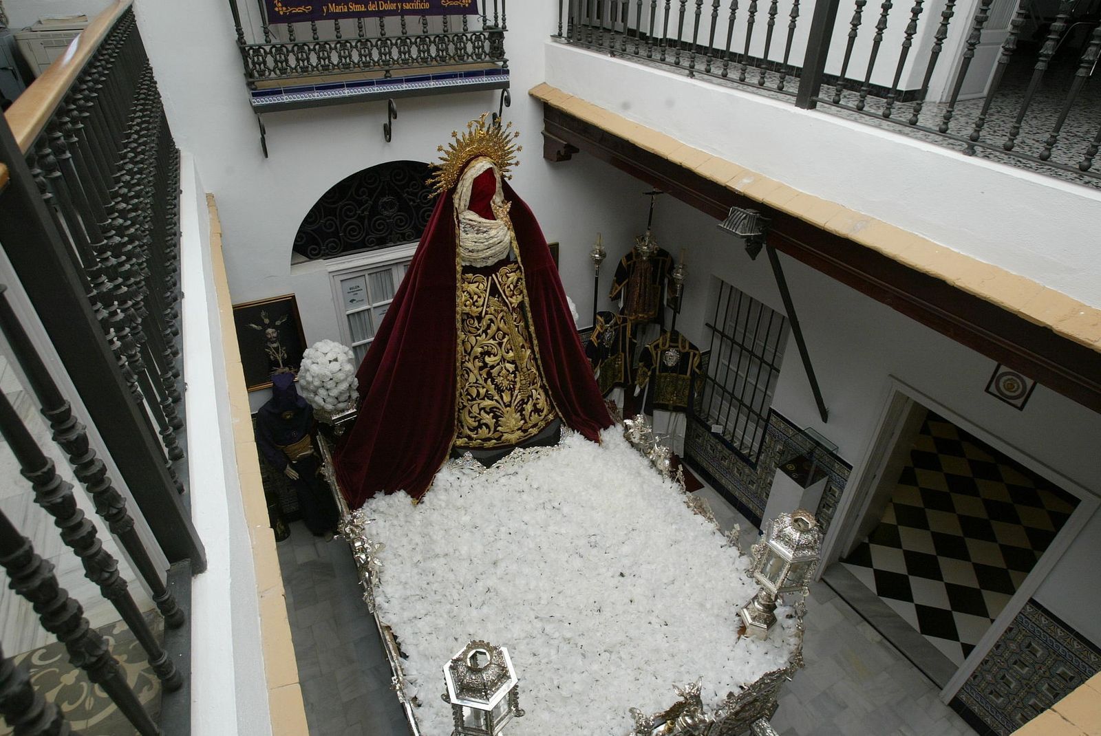 La sede de la hermandad, donde se celebraron las elecciones que eligieron a la nueva junta de gobierno.