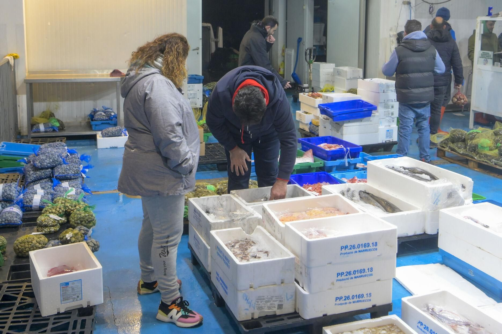 Todas las imágenes del kilómetro 0  de las cenas de Navidad en Granada