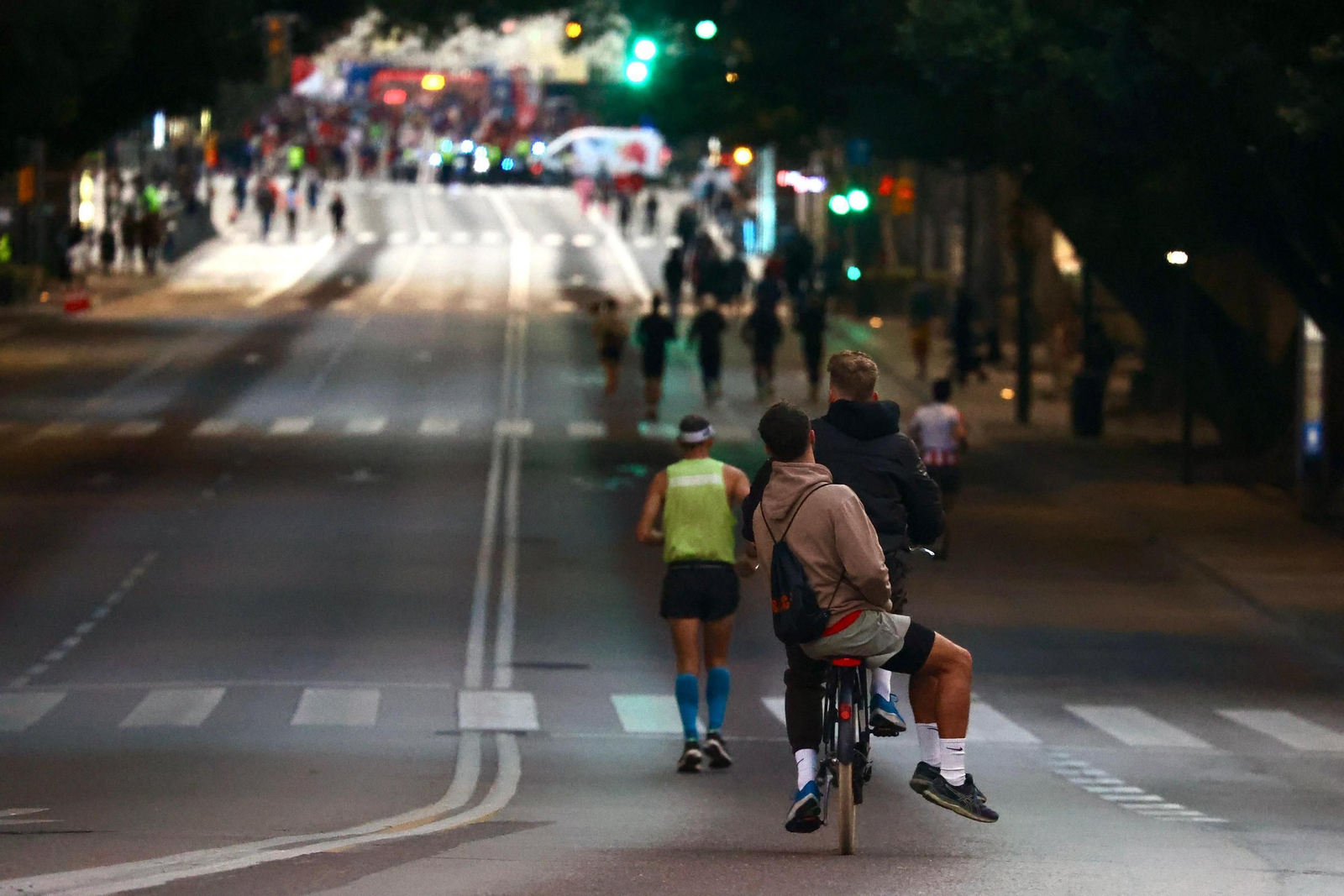 Las mejores fotos de la Maratón de Málaga 2024