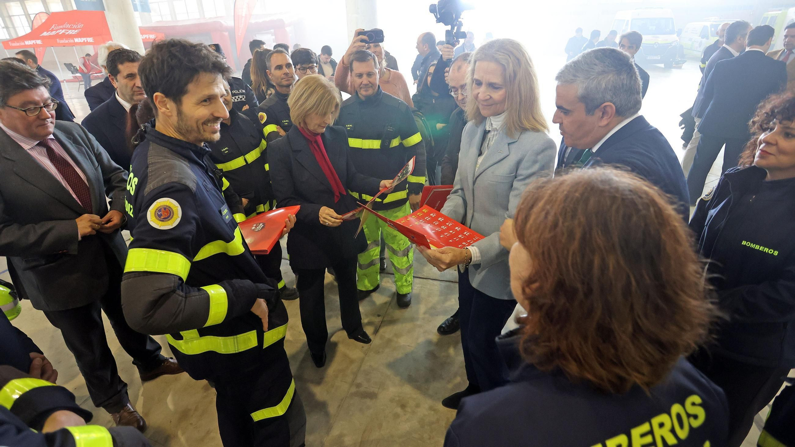 La Infanta Elena y la Alcaldesa de Jerez en la Inauguración de la XX Semana de la Prevención de Incendios Mapfre 2025 en Jerez