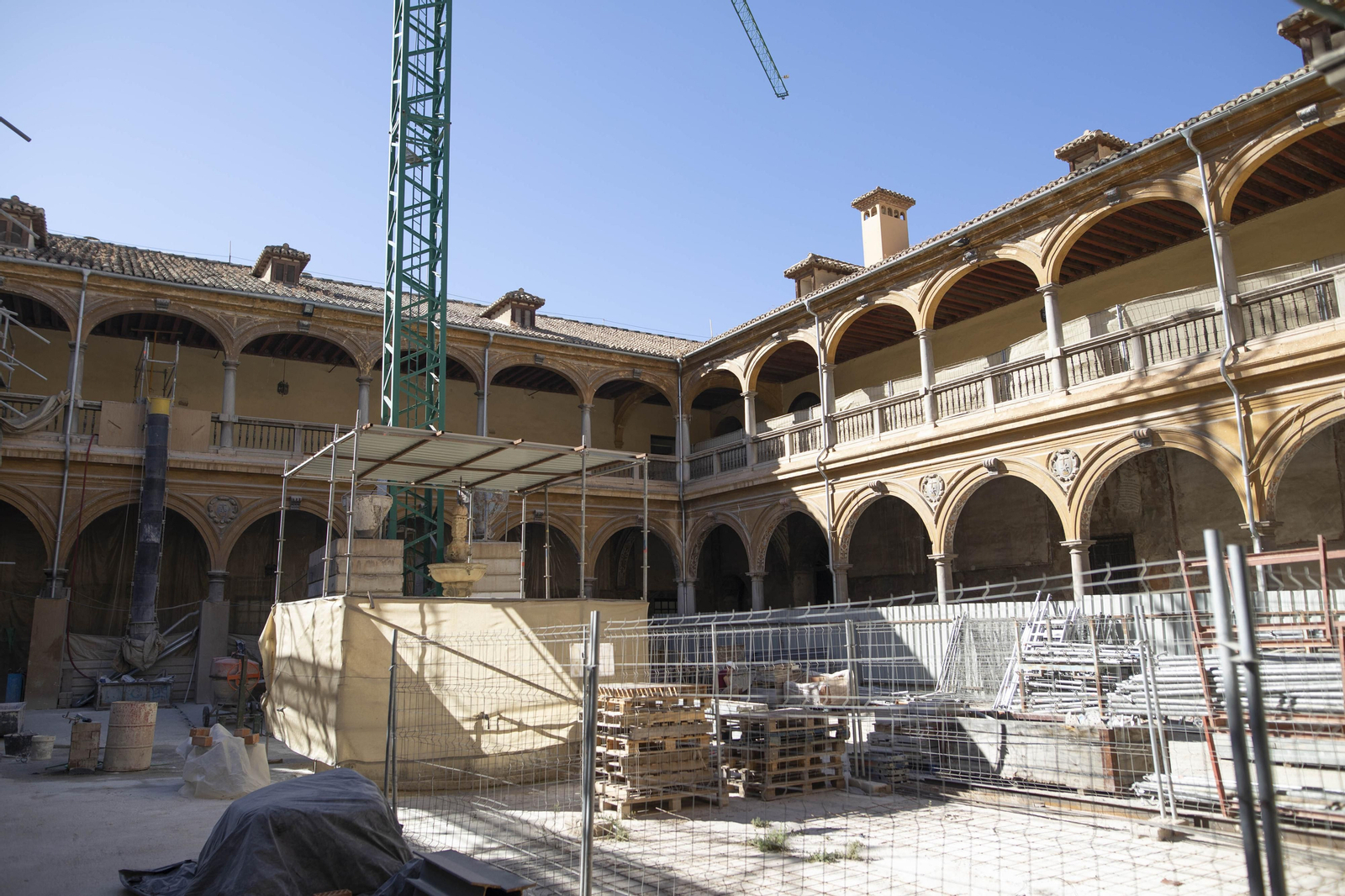 Así está quedando la rehabilitación del Hospital San Juan de Dios