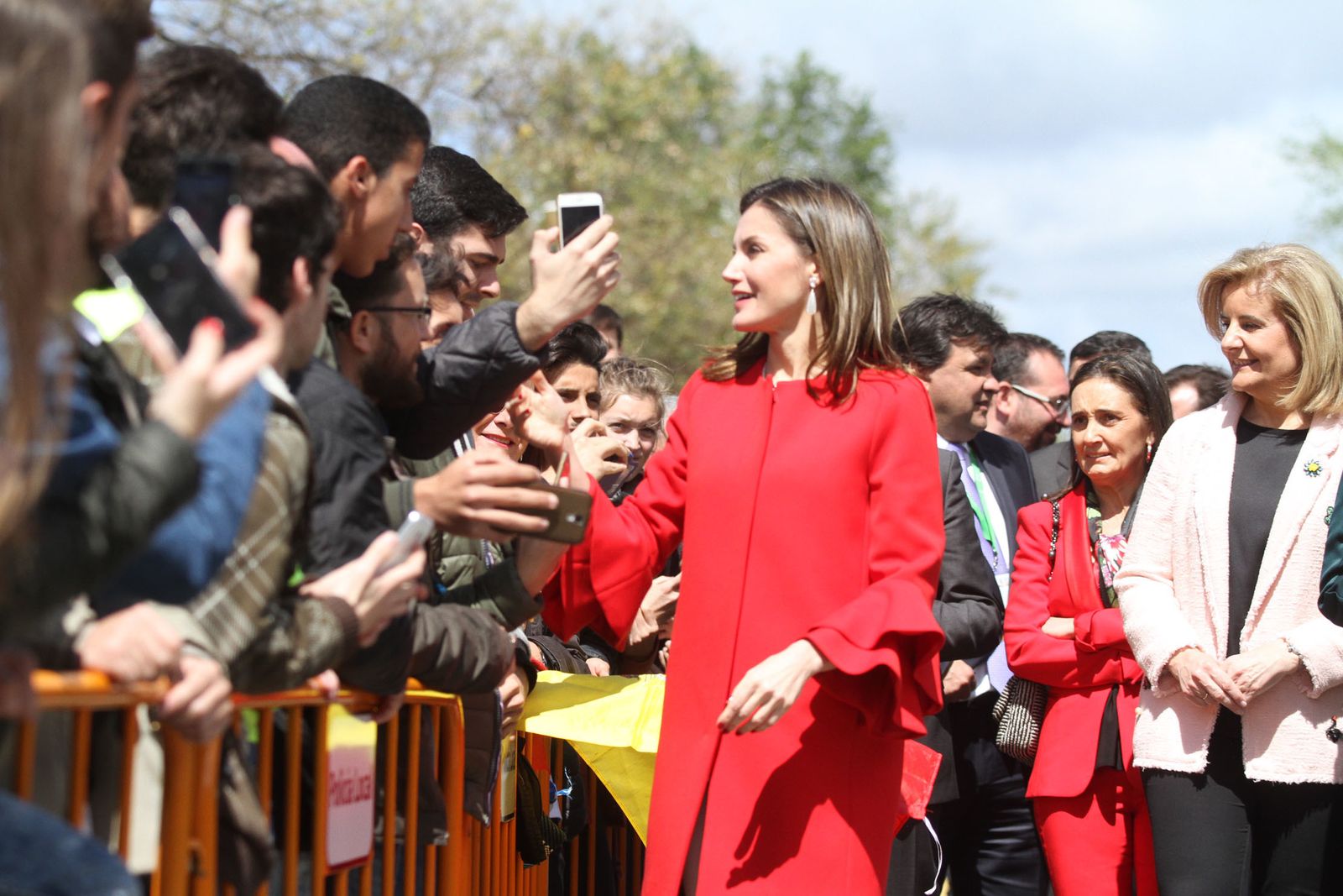 Imágenes de la visita de la reina Letizia a Huelva