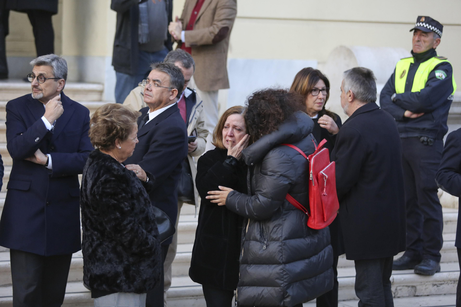 Las fotos de la capilla ardiente de Eugenio Chicano