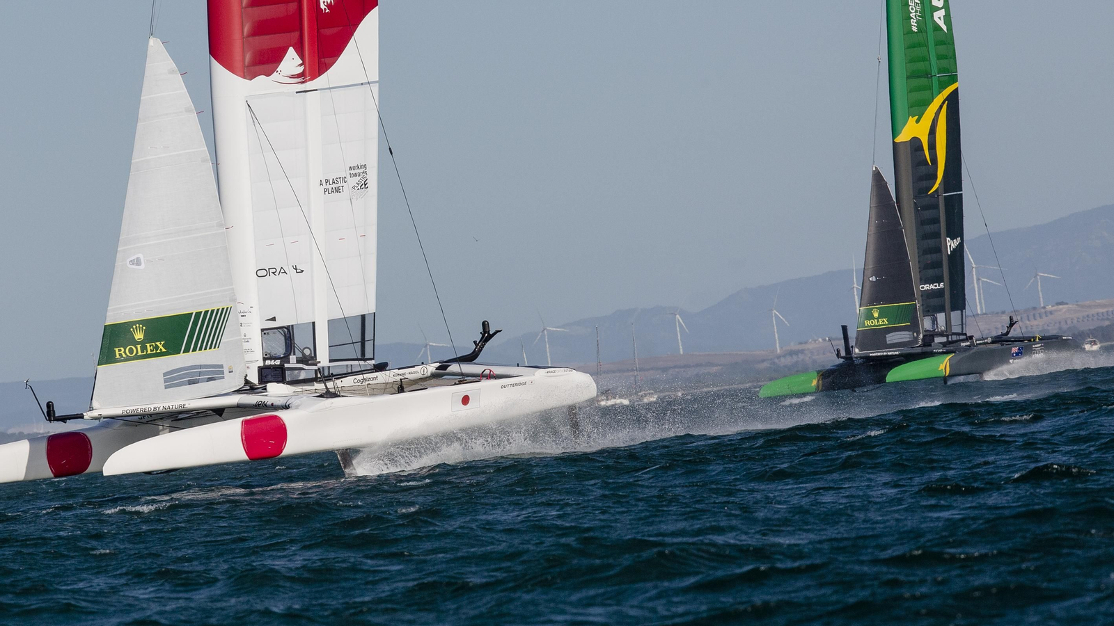 Las imágenes de la final de la SailGP en Cádiz